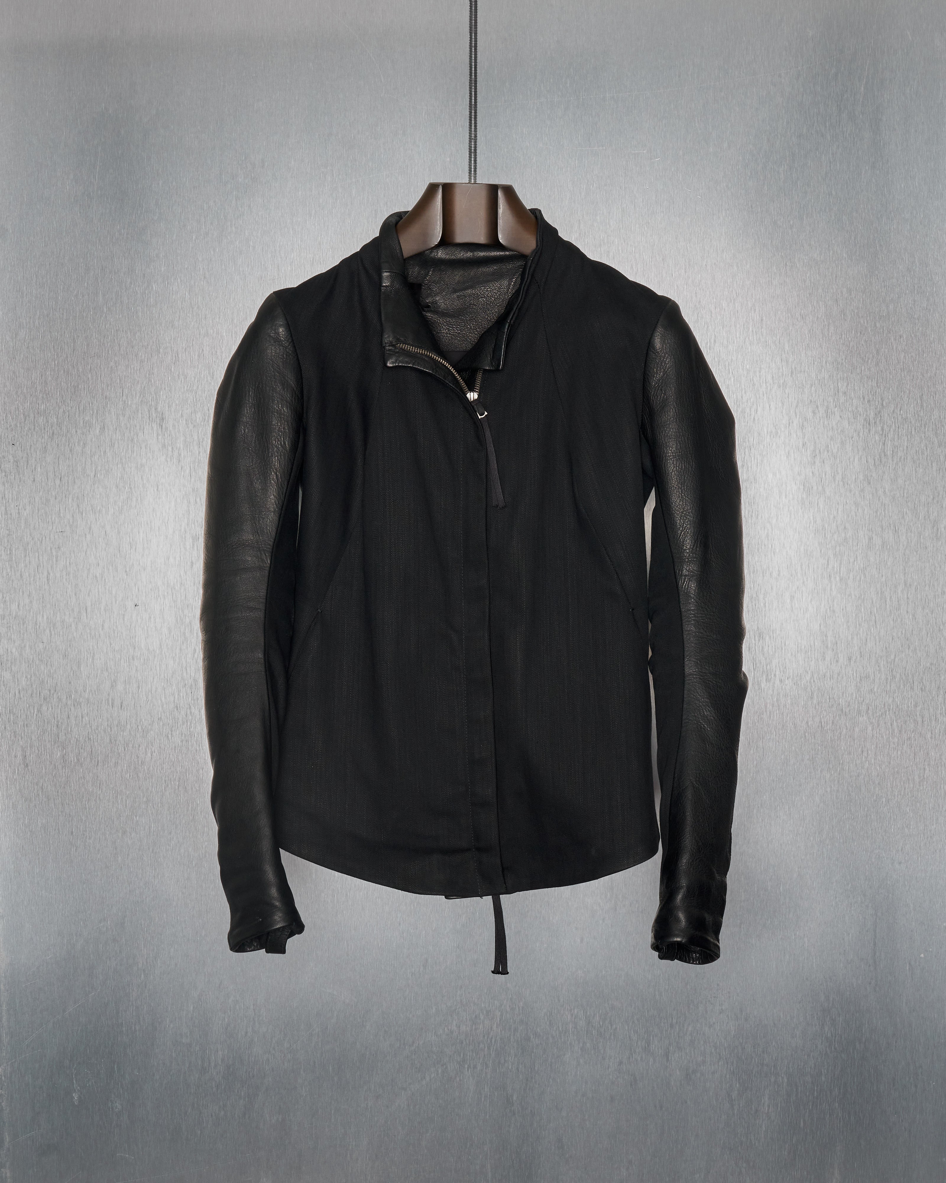 Boris Bidjan Saberi | SS 2015 Dual Panelled Leather Jacket - KOT-J