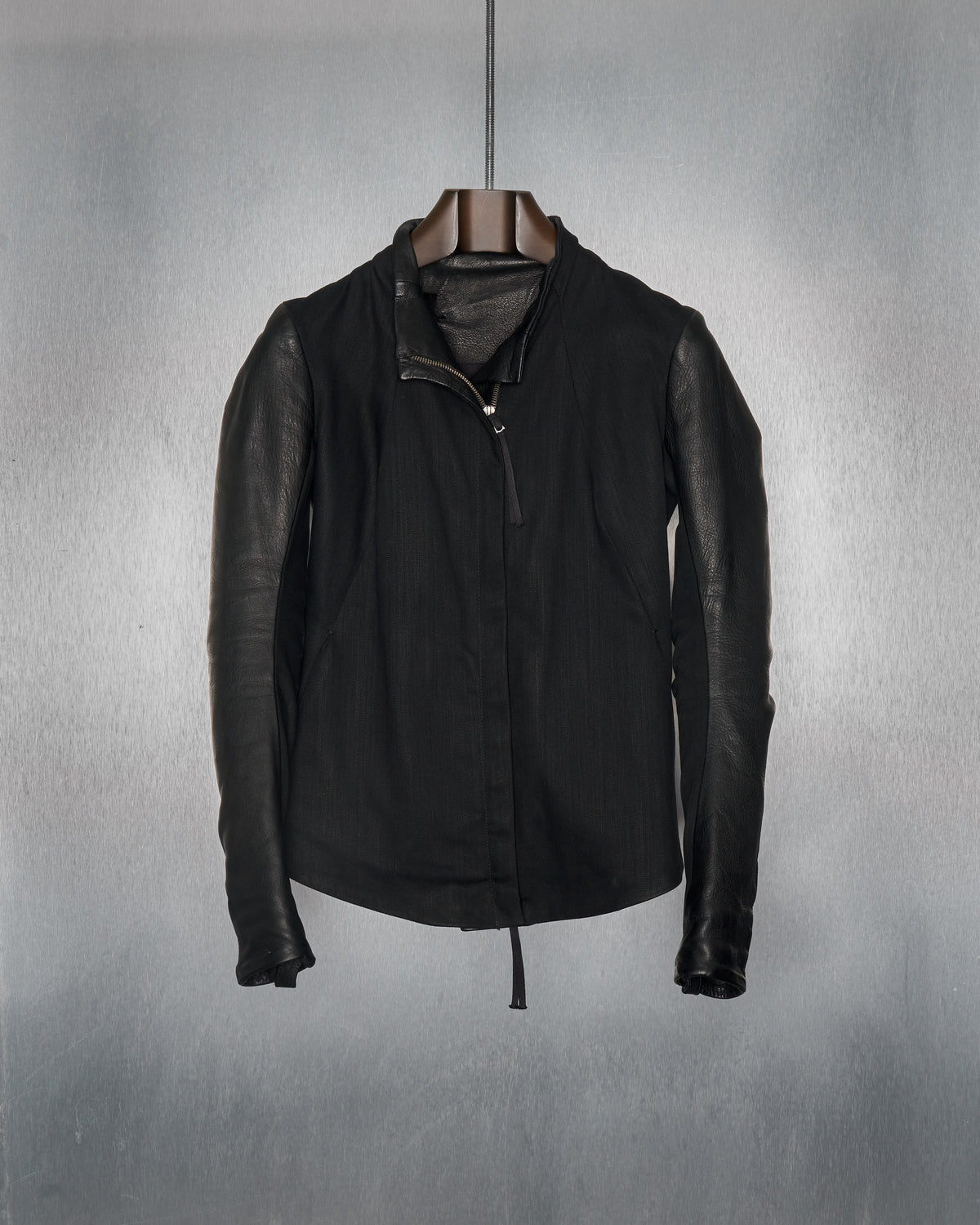 Boris Bidjan Saberi | SS 2015 Dual Panelled Leather Jacket - KOT-J