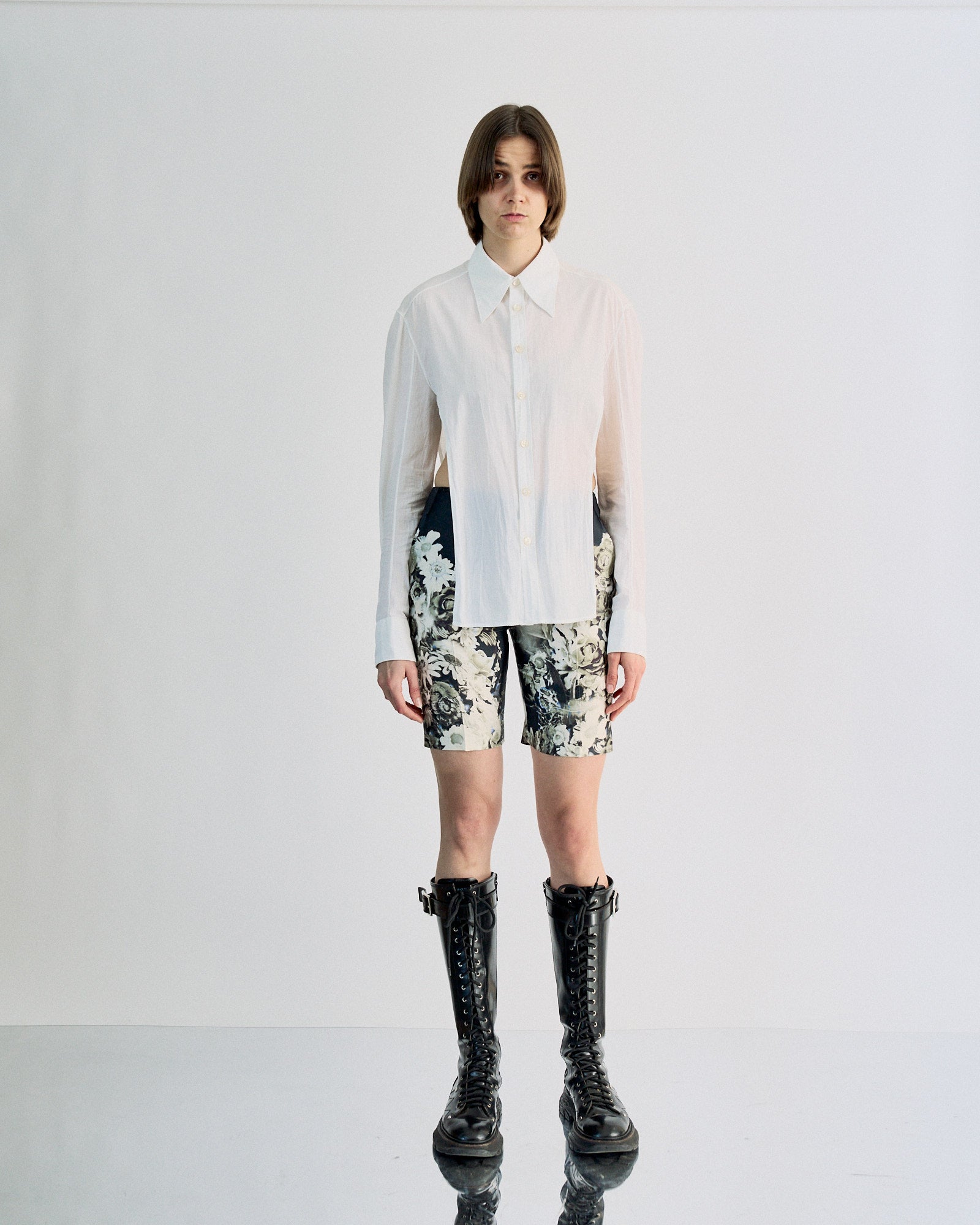 Carol Christian Poell | 1998 Split Sides Collared Shirt - KOT-J