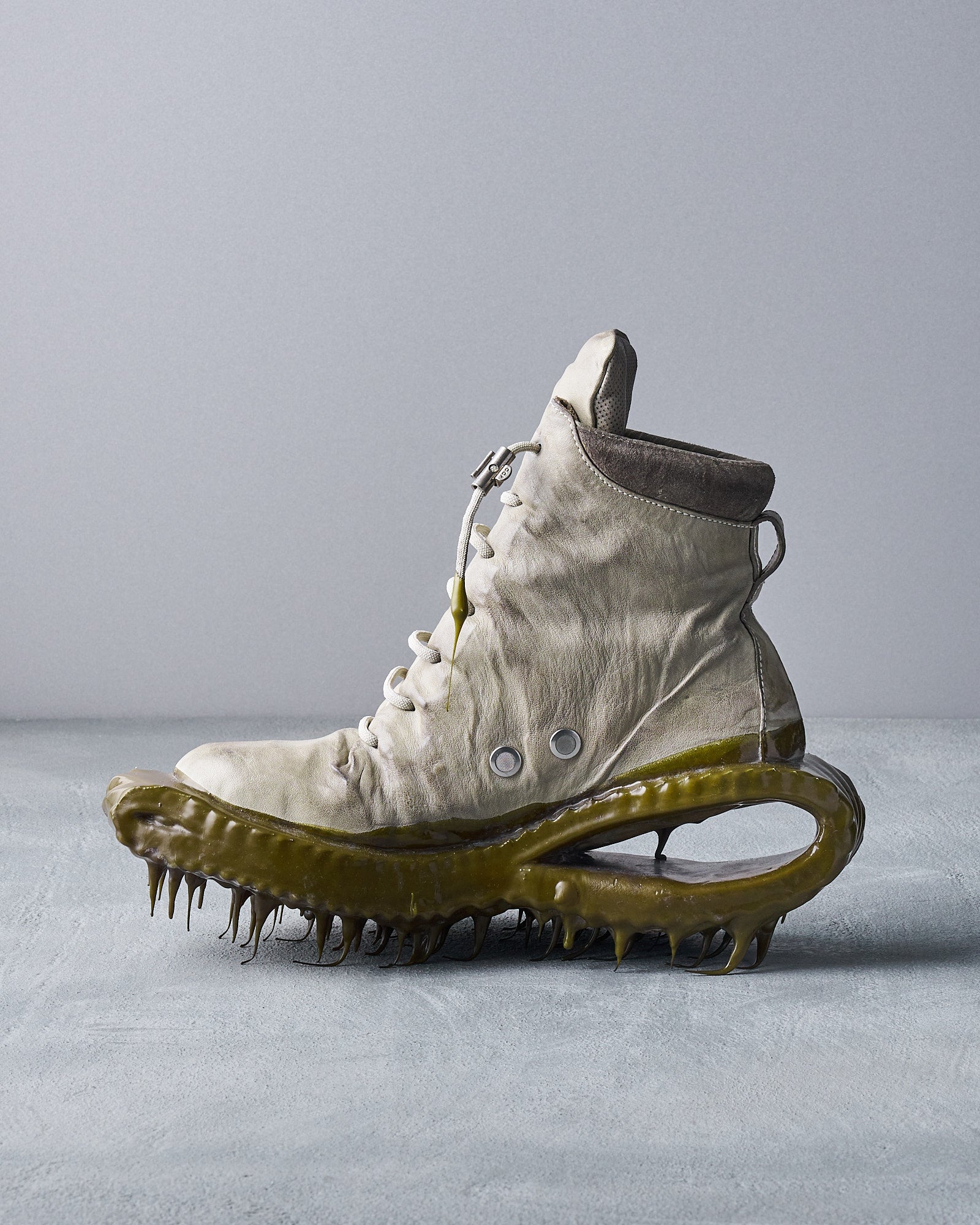 Carol Christian Poell | U-Jack Kangaroo Leather Drip Sneaker - KOT-J