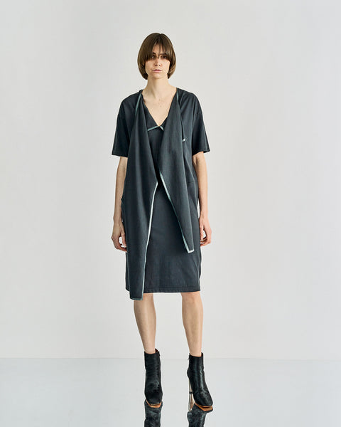 Celine | Resort 2018 Leather Trim T-Shirt Dress - KOT-J