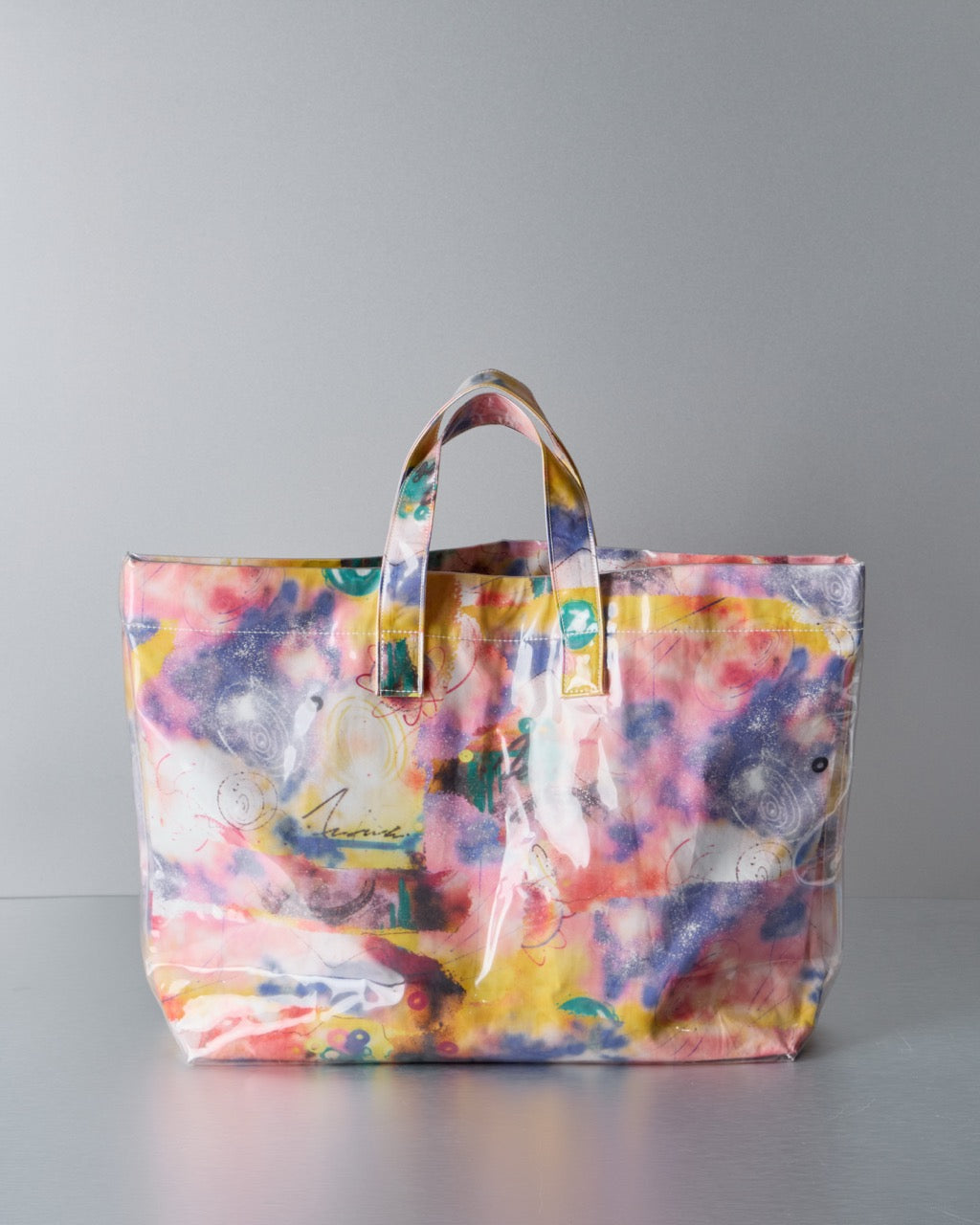 Comme des Garçons SHIRT x Futura Laboratories PVC Tote Bag - KOT-J