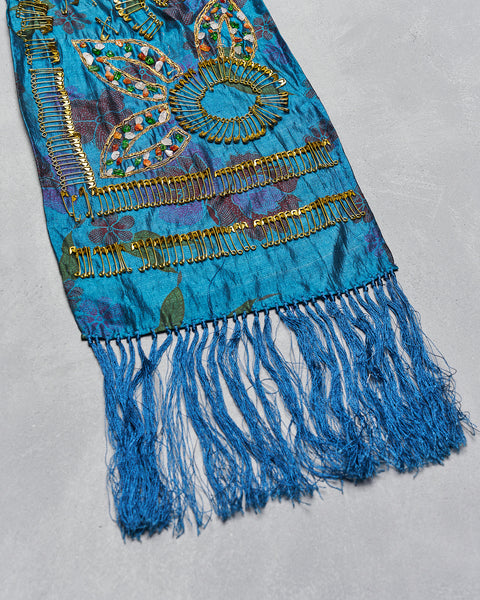 Dries Van Noten | Handmade Pin Embellished Silk Scarf - KOT-J