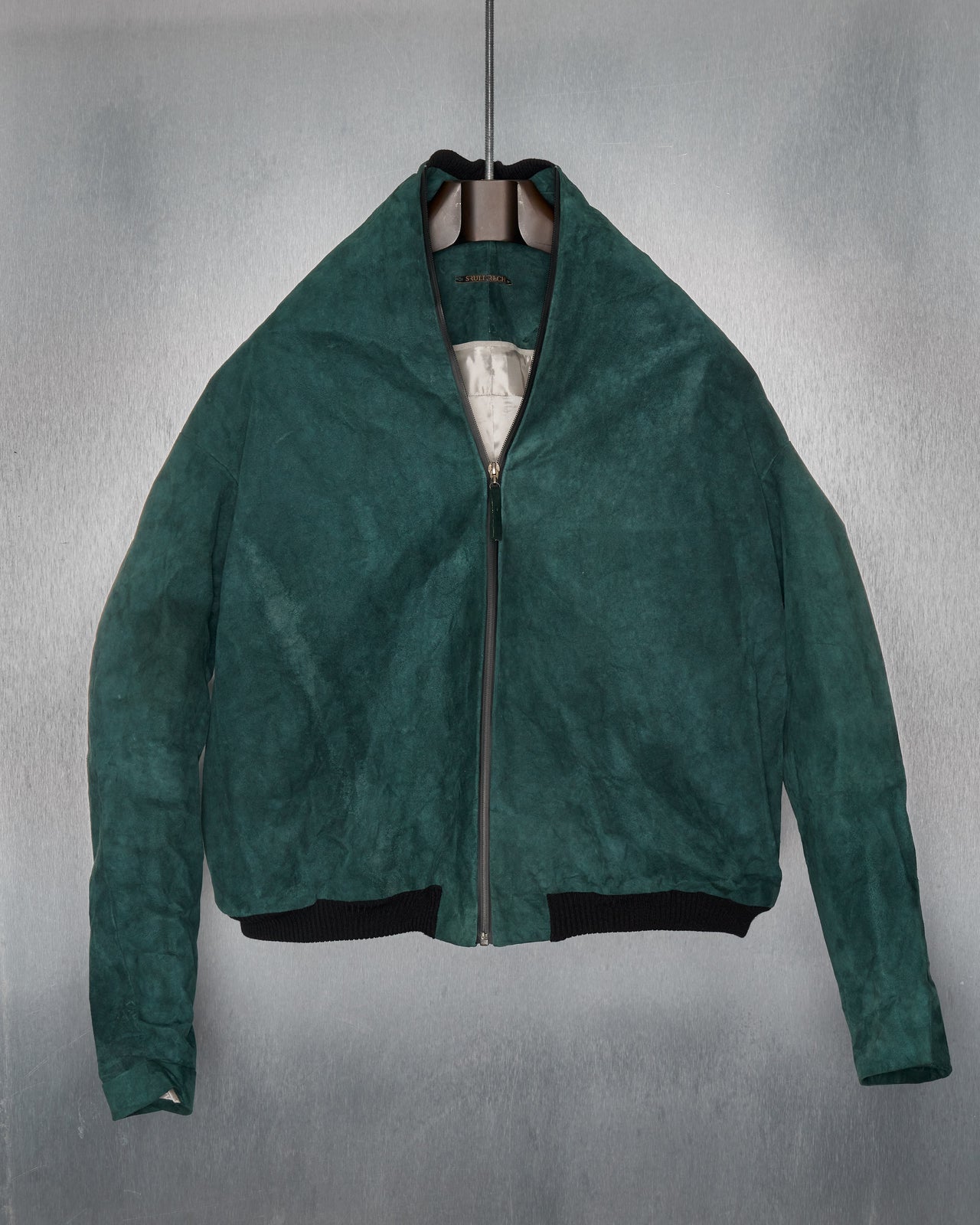 Scruli Recht SS 2013 Circumsolar Look 11 Supermassive high collar bomber