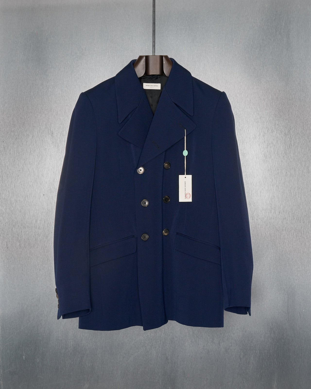 Dries Van Noten Fitted double-breasted coat