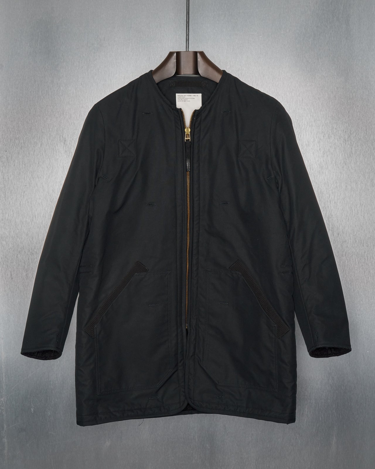 Applied Art Forms FW 2022 AM2-1B liner coat