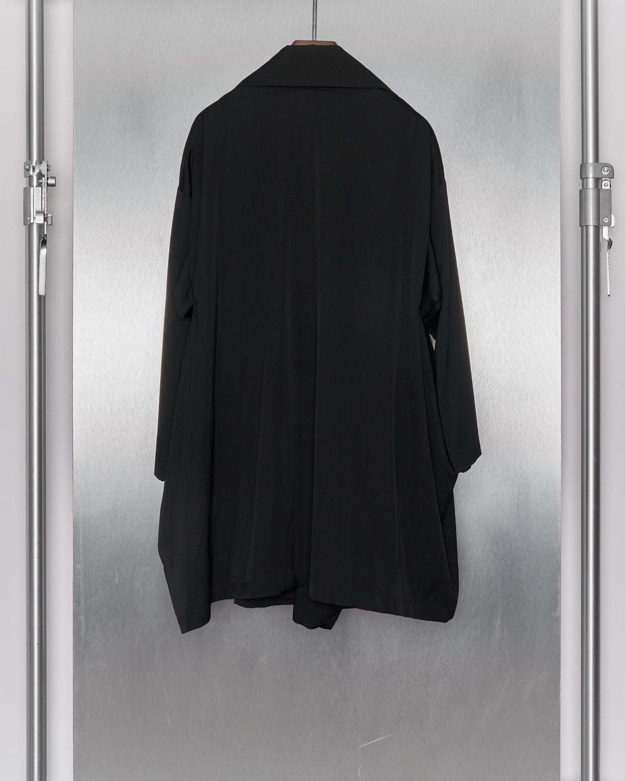 Yohji Yamamoto Pour Homme AW 2024 Wool gabardine smooth coat