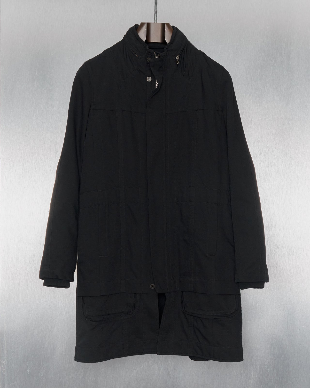 Julius FW 2013 MA hooded zip-up mac coat