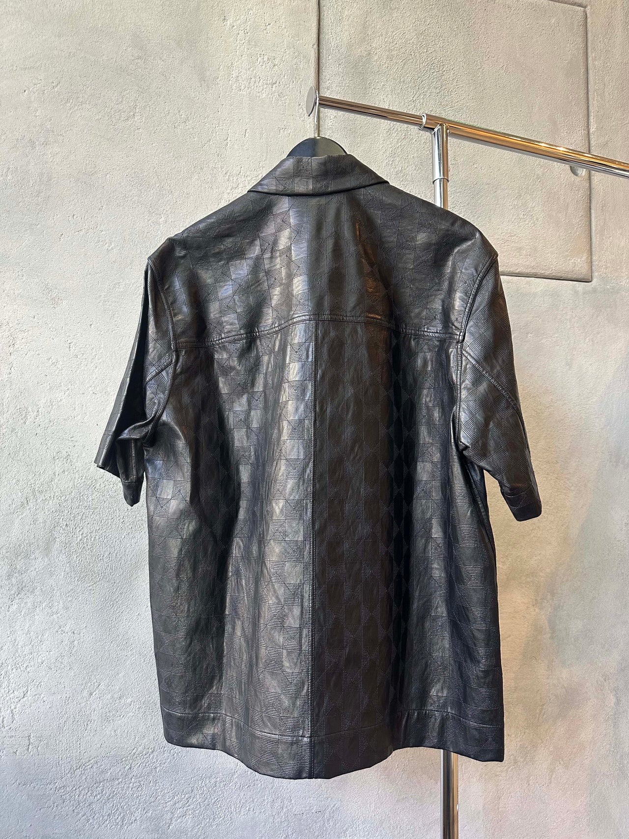 Song For The Mute 24.1 The Dreamers PU Leather Zip Shirt