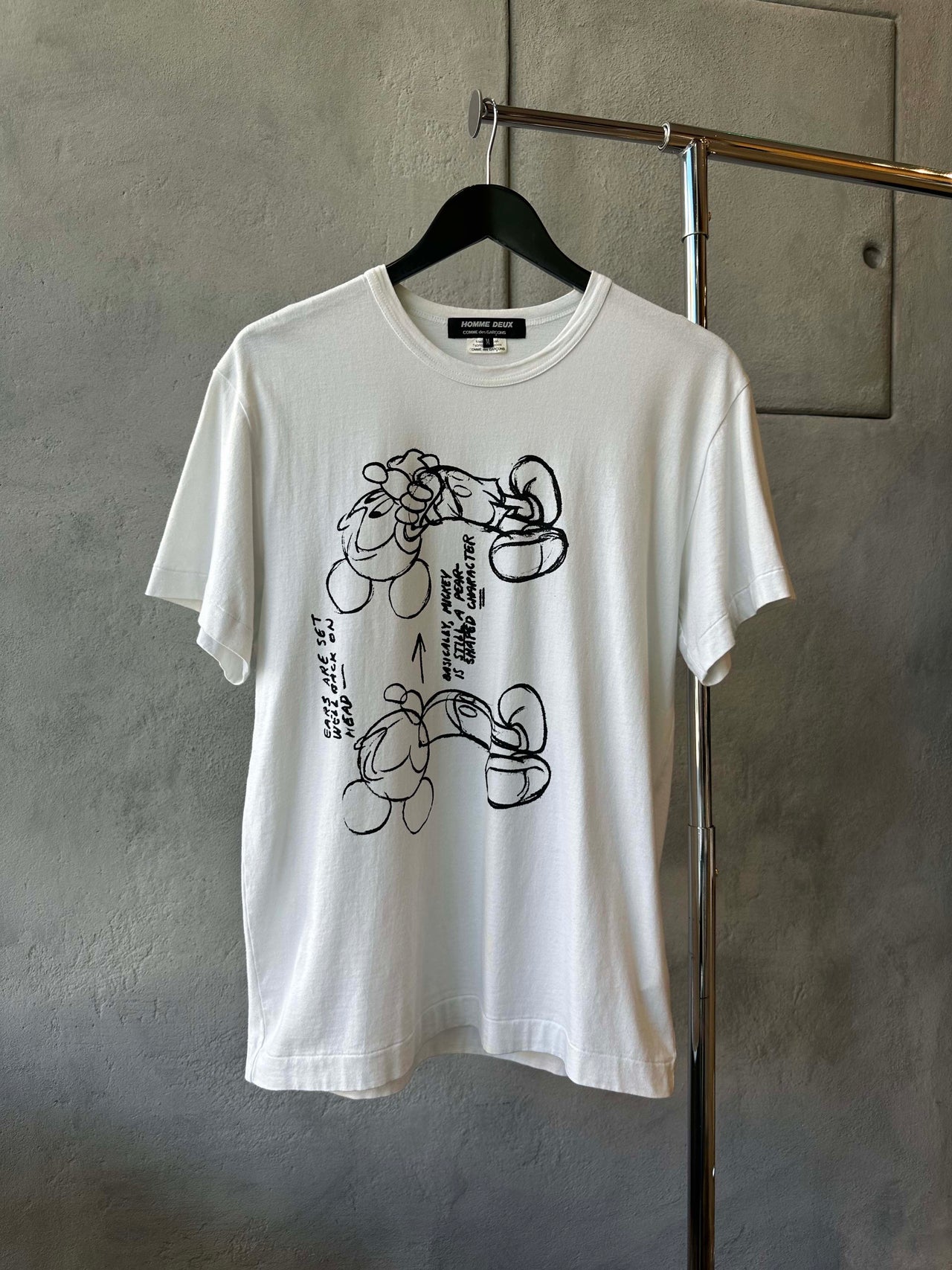Comme des Garçons Homme Deux AW 2021 Mickey T-shirt