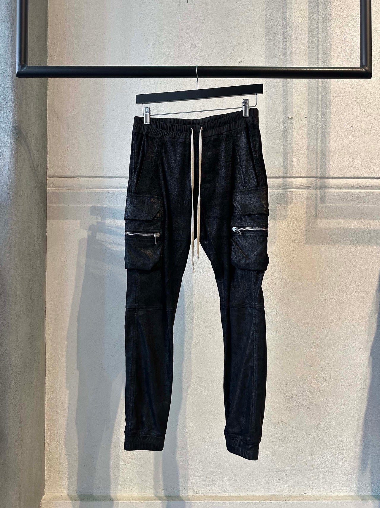 Rick Owens 2017 MASTADON Blistered cargo joggers