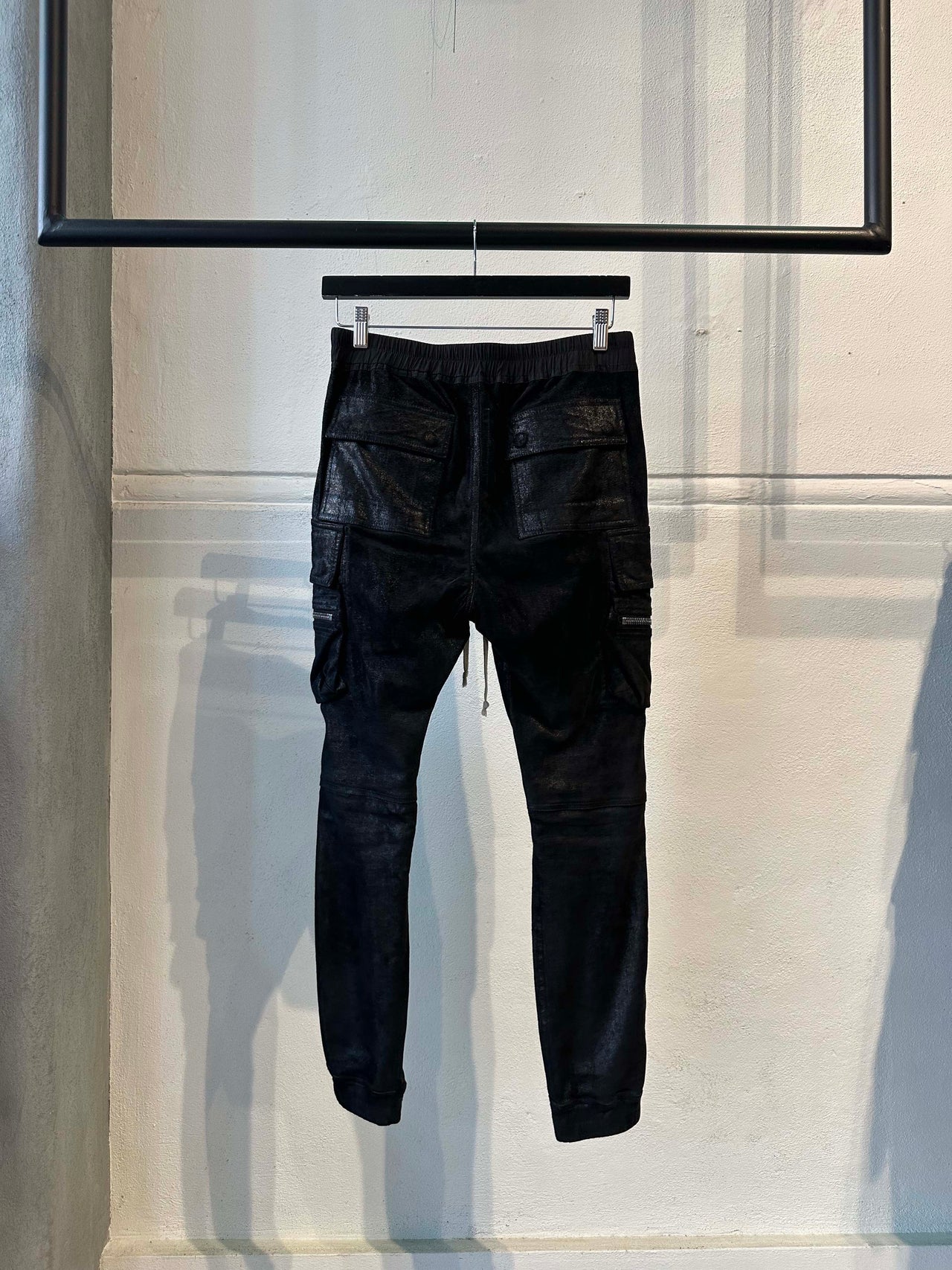 Rick Owens 2017 MASTADON Blistered cargo joggers