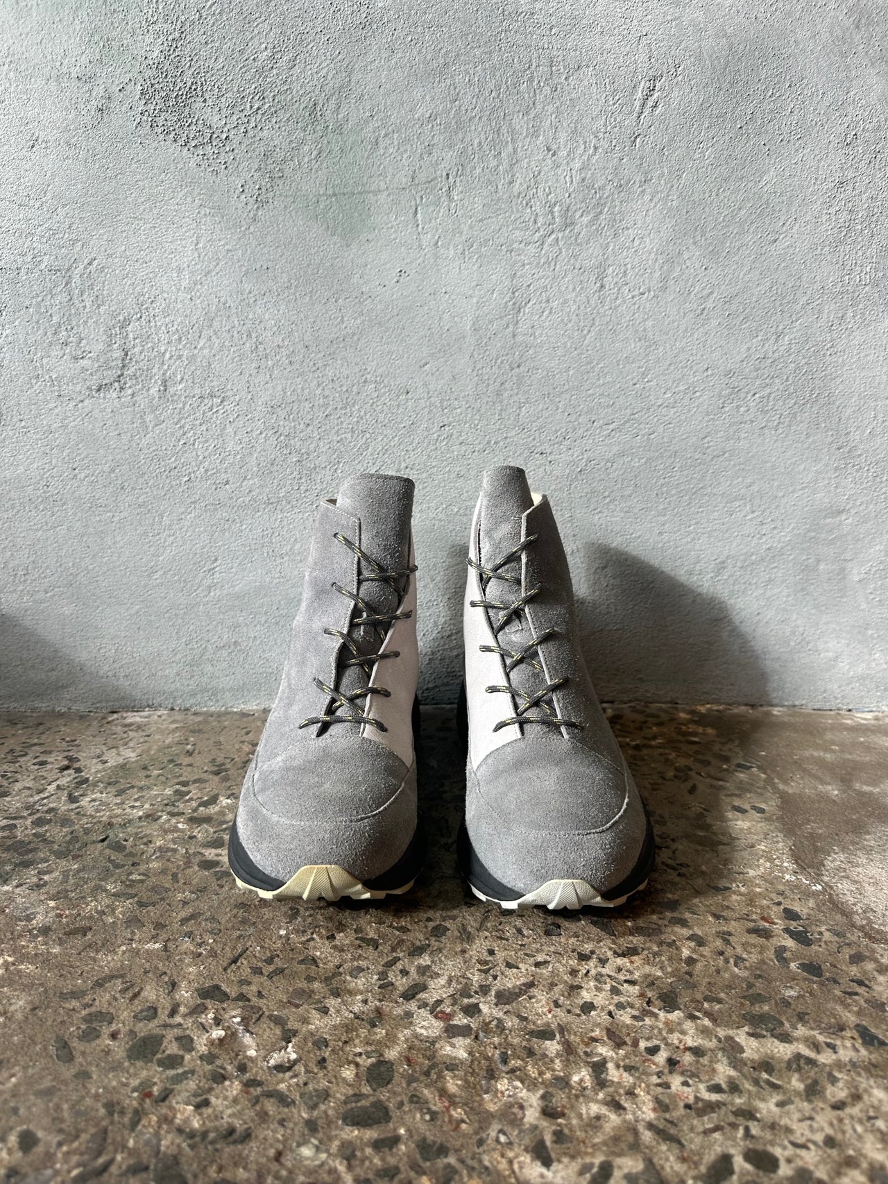 Song For The Mute x KKtP Suede lace up boot
