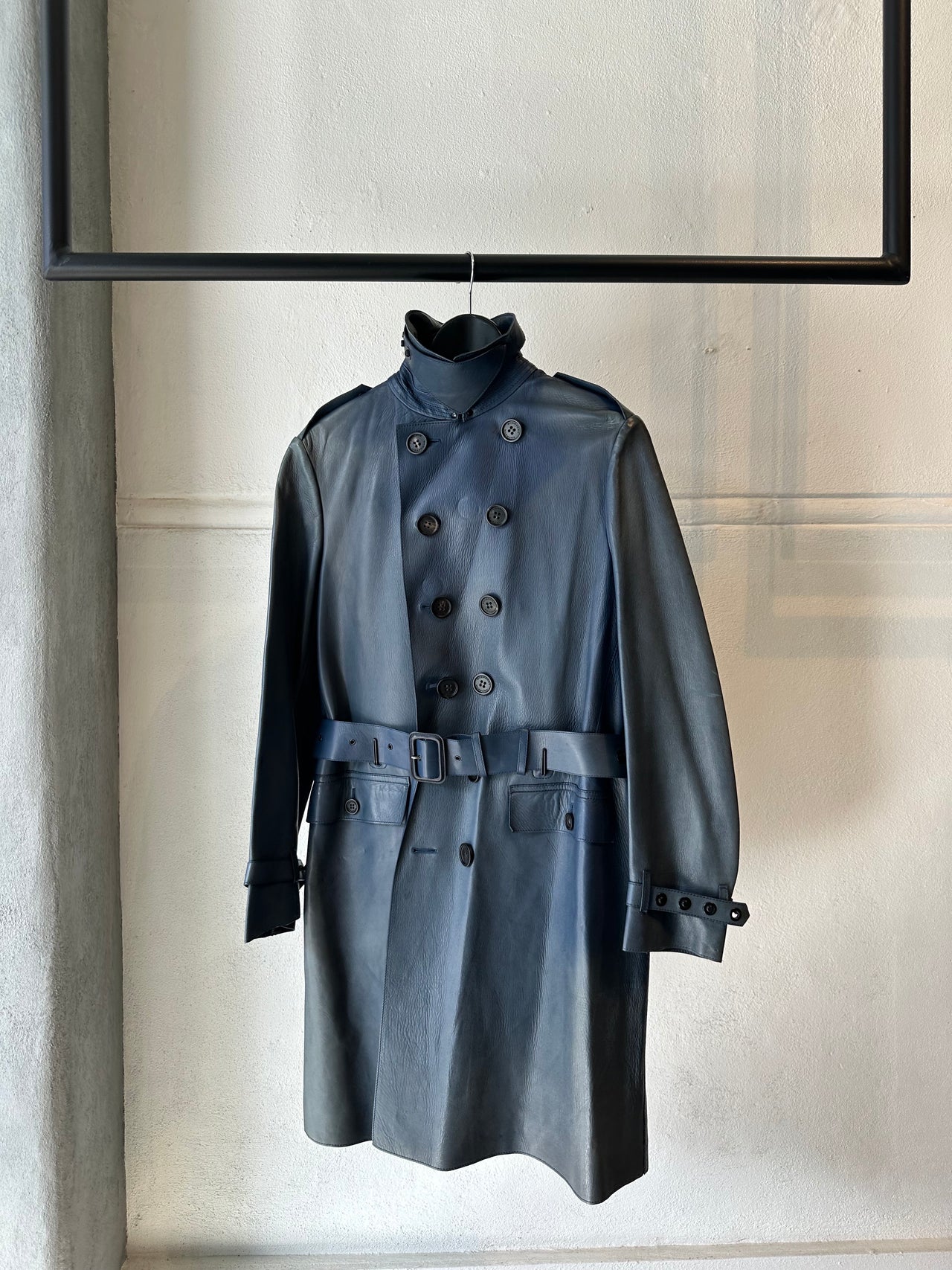 Burberry Christopher Bailey era Leather Trench Coat