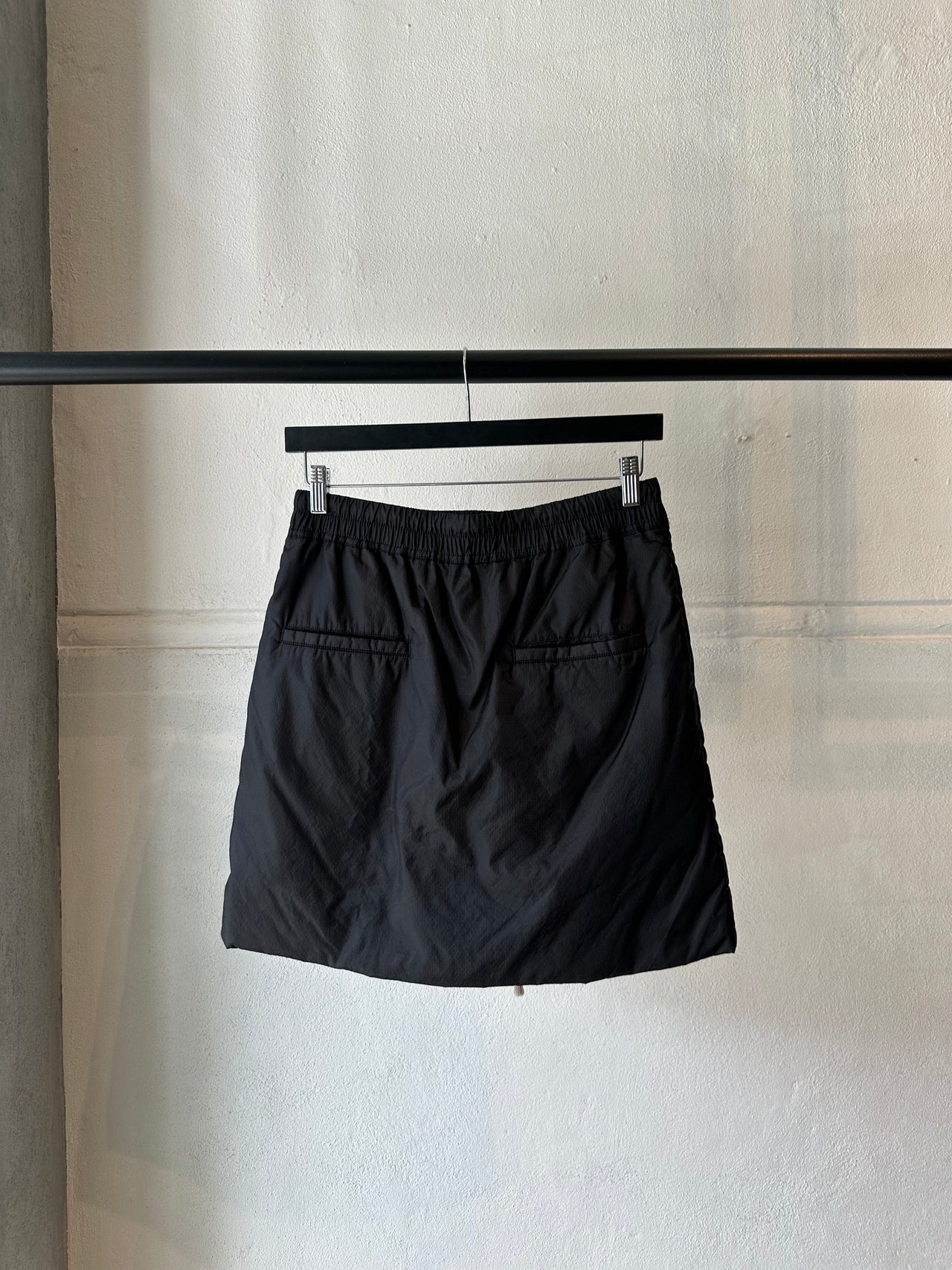 Rick Owens DRKSHDW SS 2018 Nylon drawstring skirt