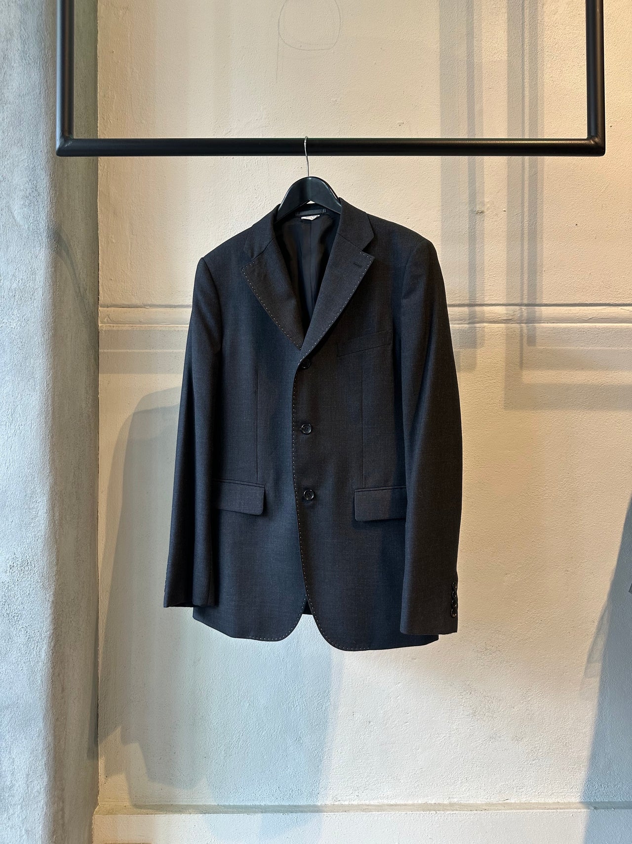 Comme des Garçons Homme Deux 2022 Contrast Stitch Suit Jacket