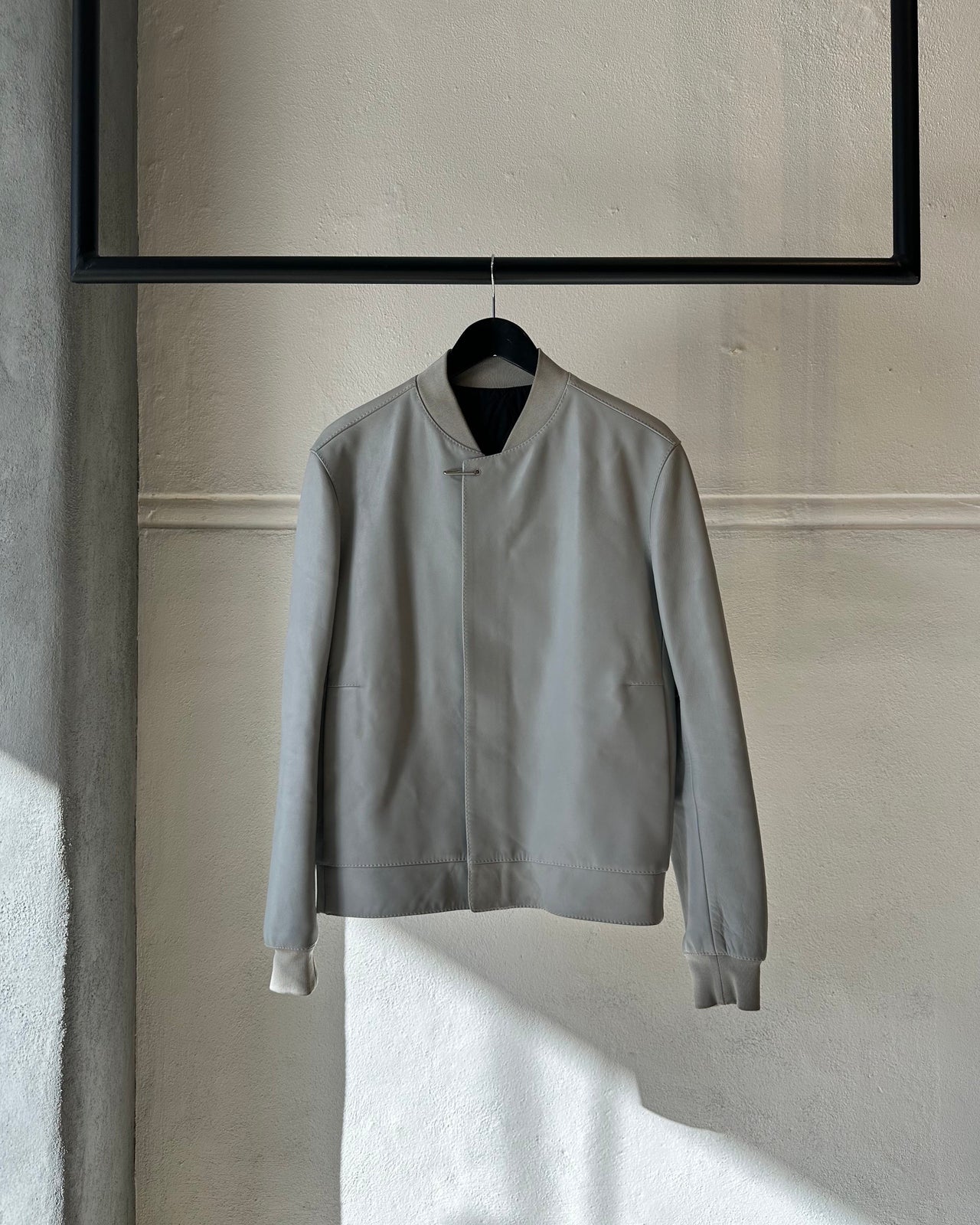 Balenciaga 2013 Leather Bomber Jacket
