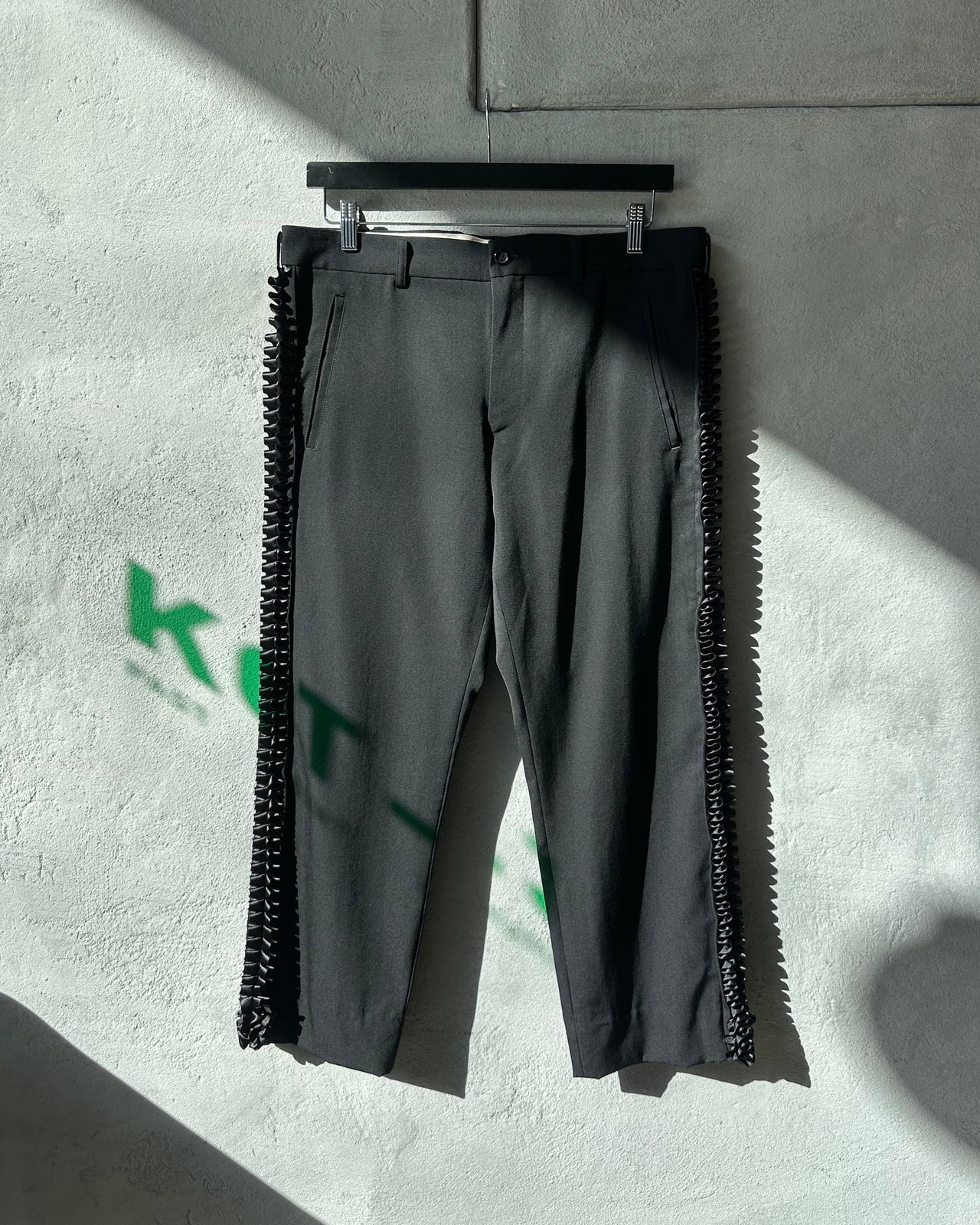 Comme des Garçons Homme Plus 2019 Switching Ribbon Tailored Trousers
