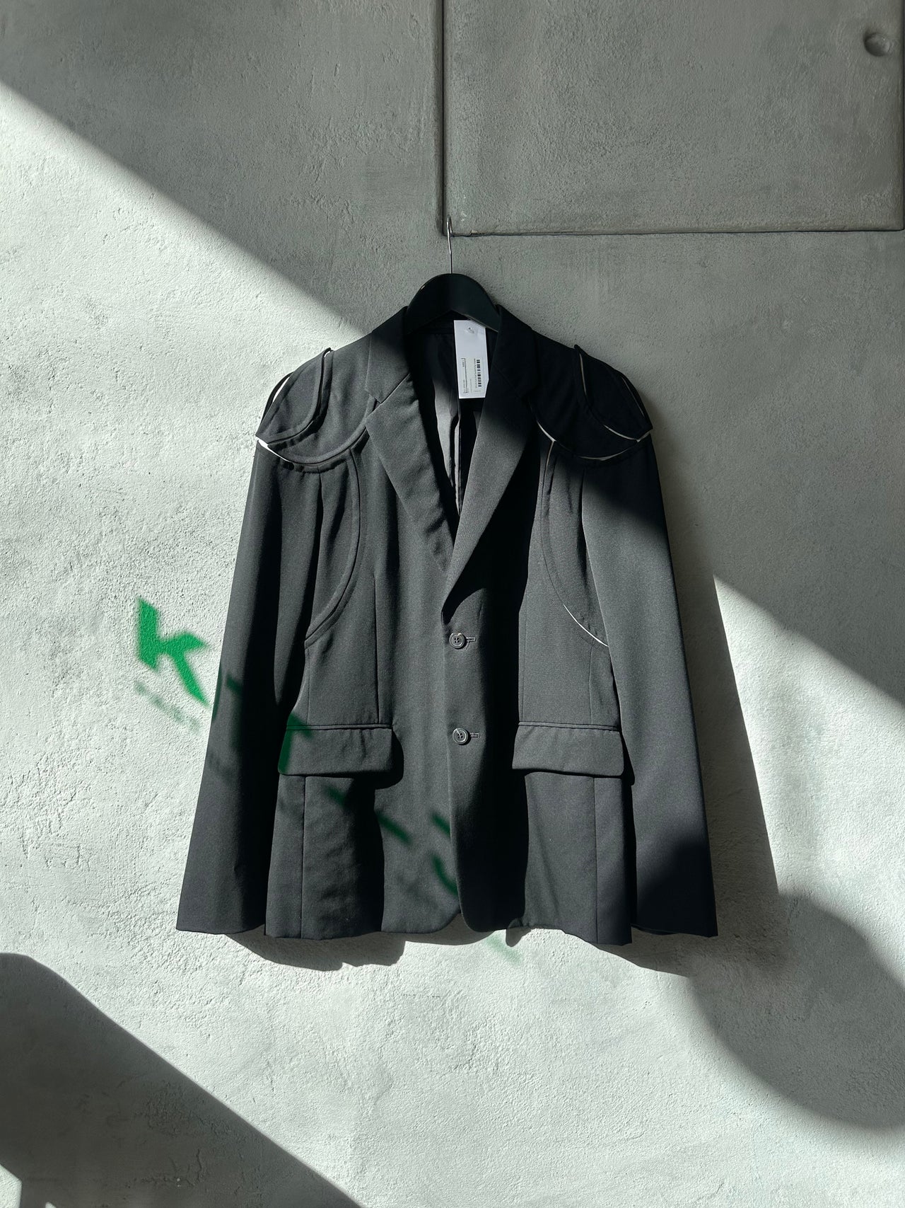 Comme des Garçons Homme Plus 2015 Cut Out Switching blazer