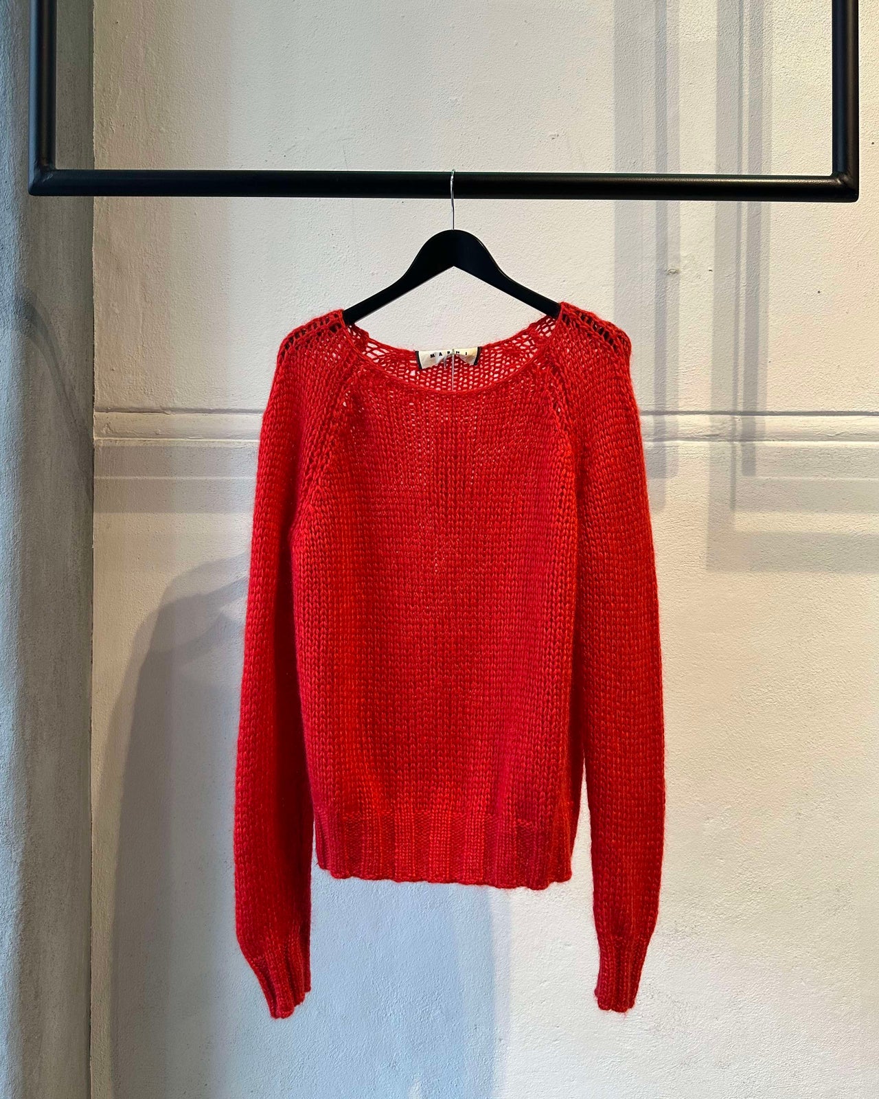 Marni Loose Knit Mohair Sweater