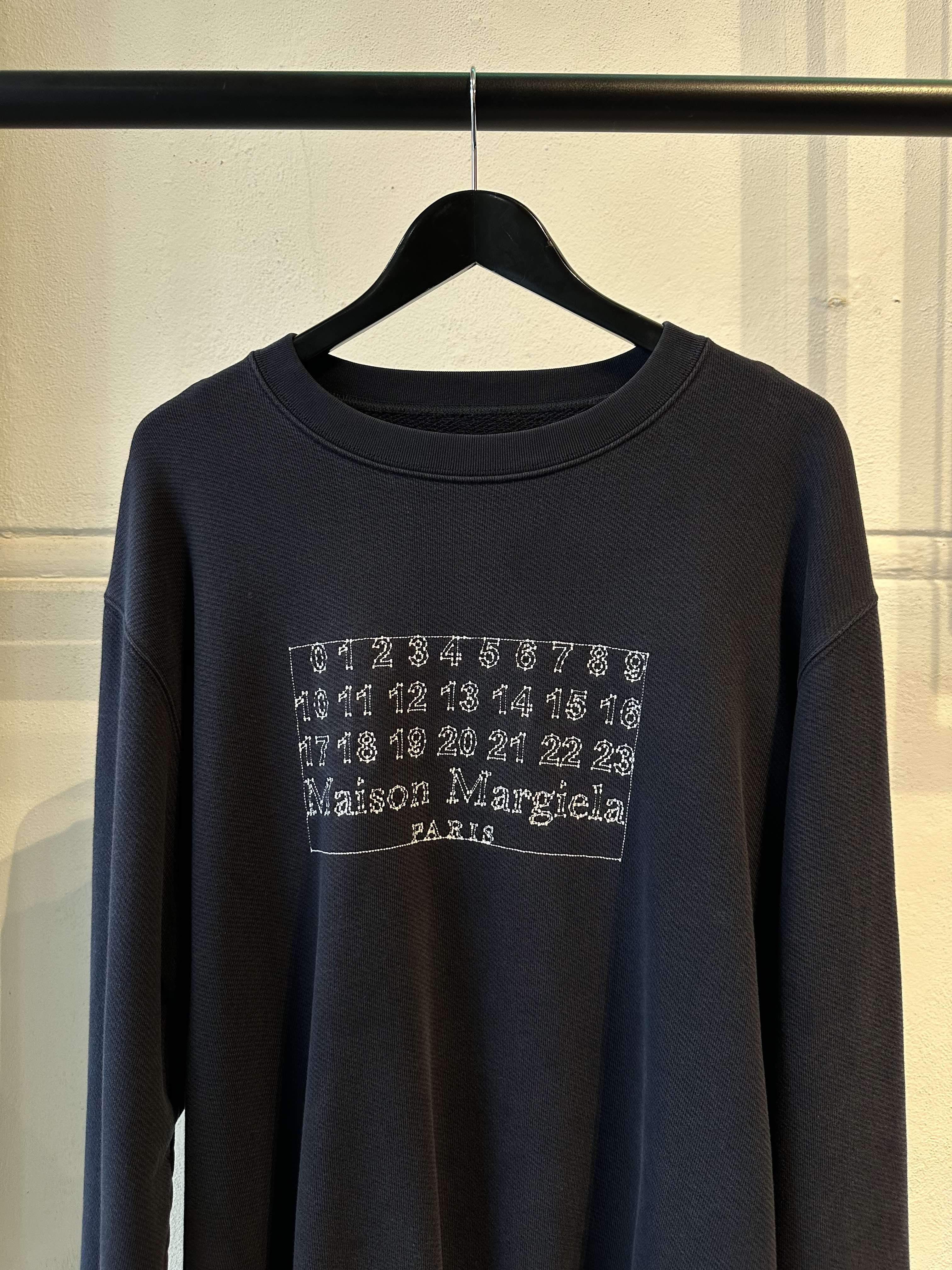 Maison Margiela SS 2020 Embroidered Logo Sweater - KOT-J