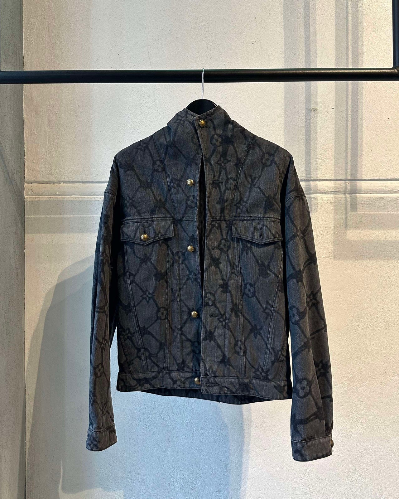Louis Vuitton SS 2024 Chain Monogram Denim Jacket