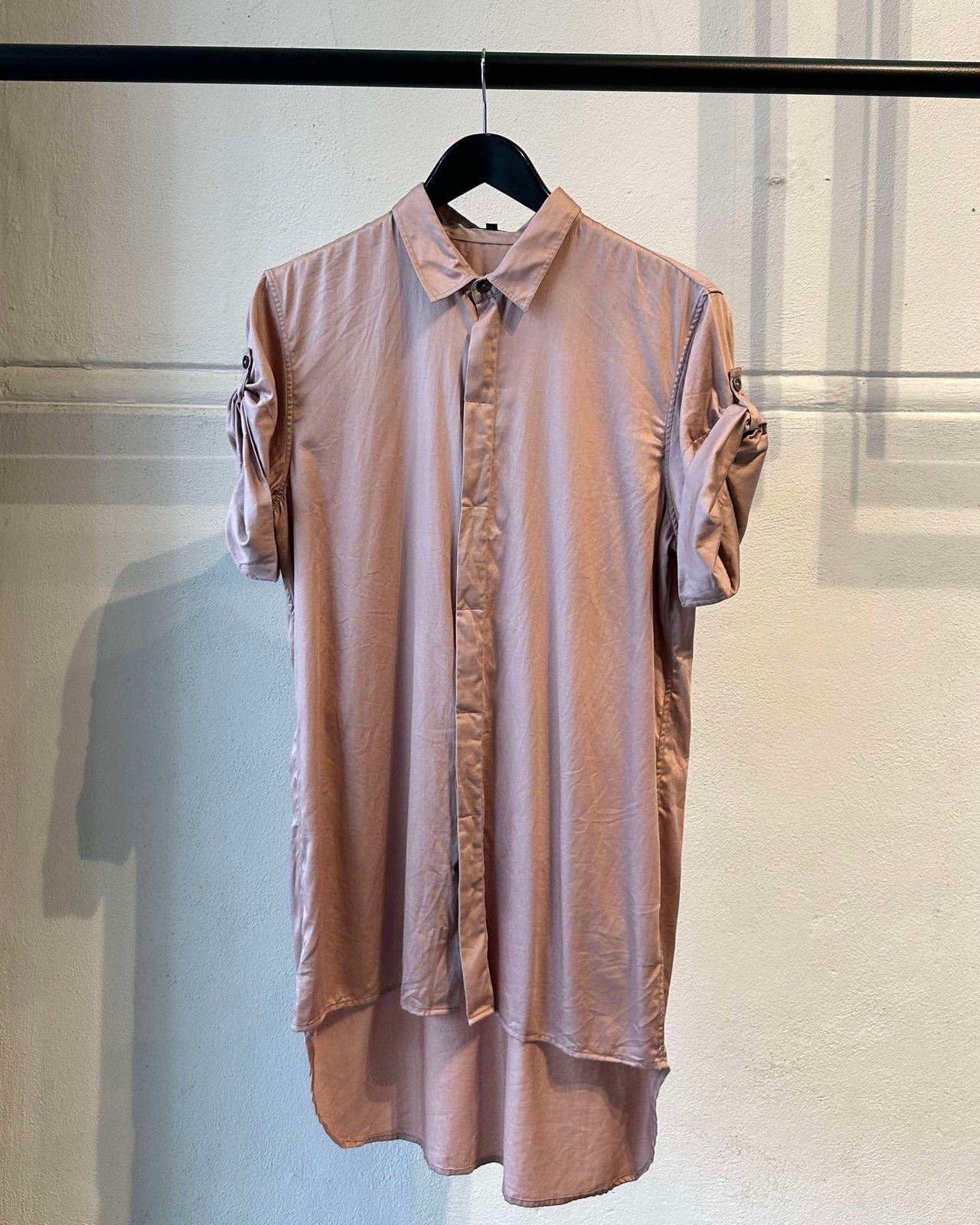 Ann Demeulemeester Rolled tab s/sleeve shirt