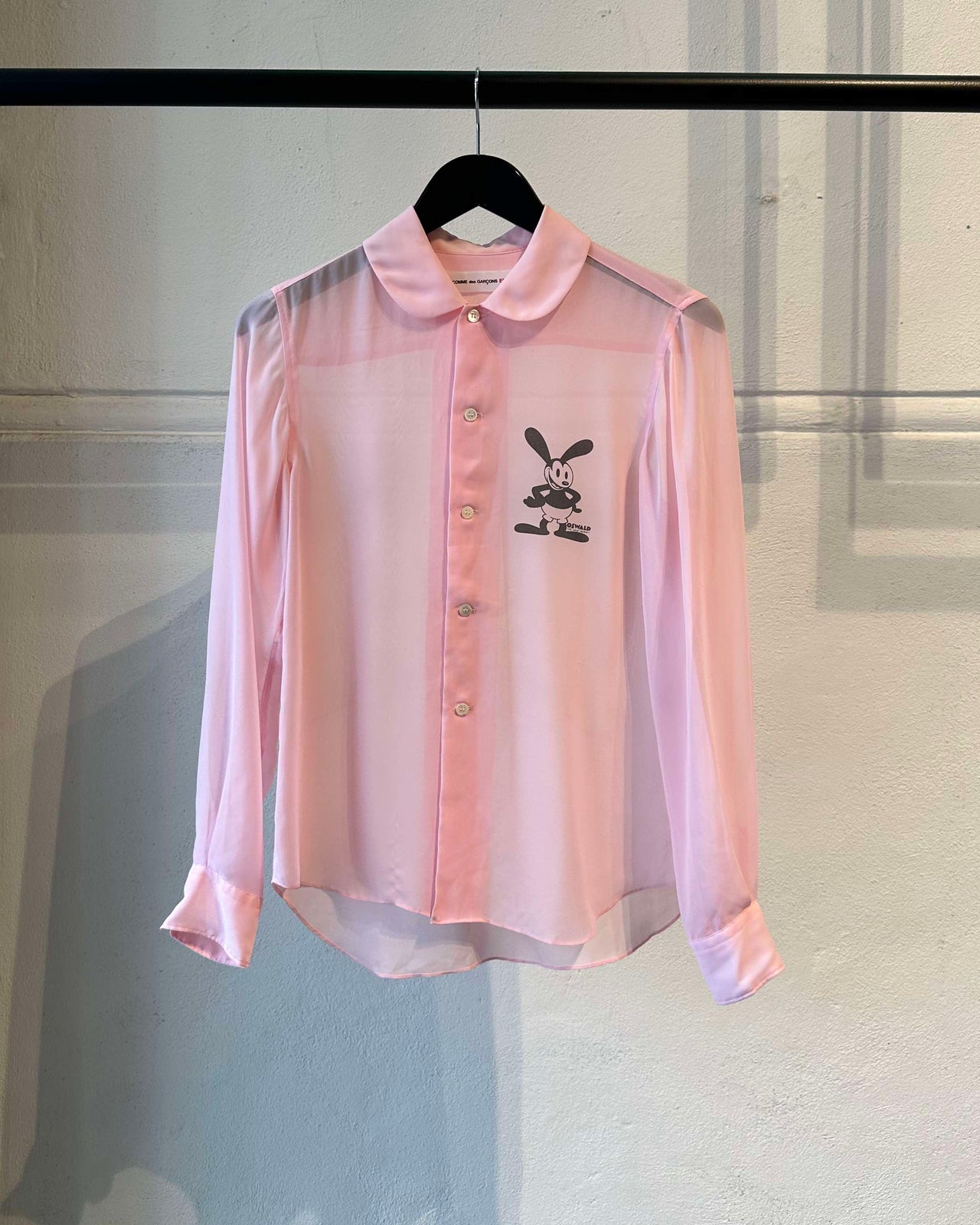 Comme des Garçons 2007 x Disney Oswald the Rabbit button up blouse