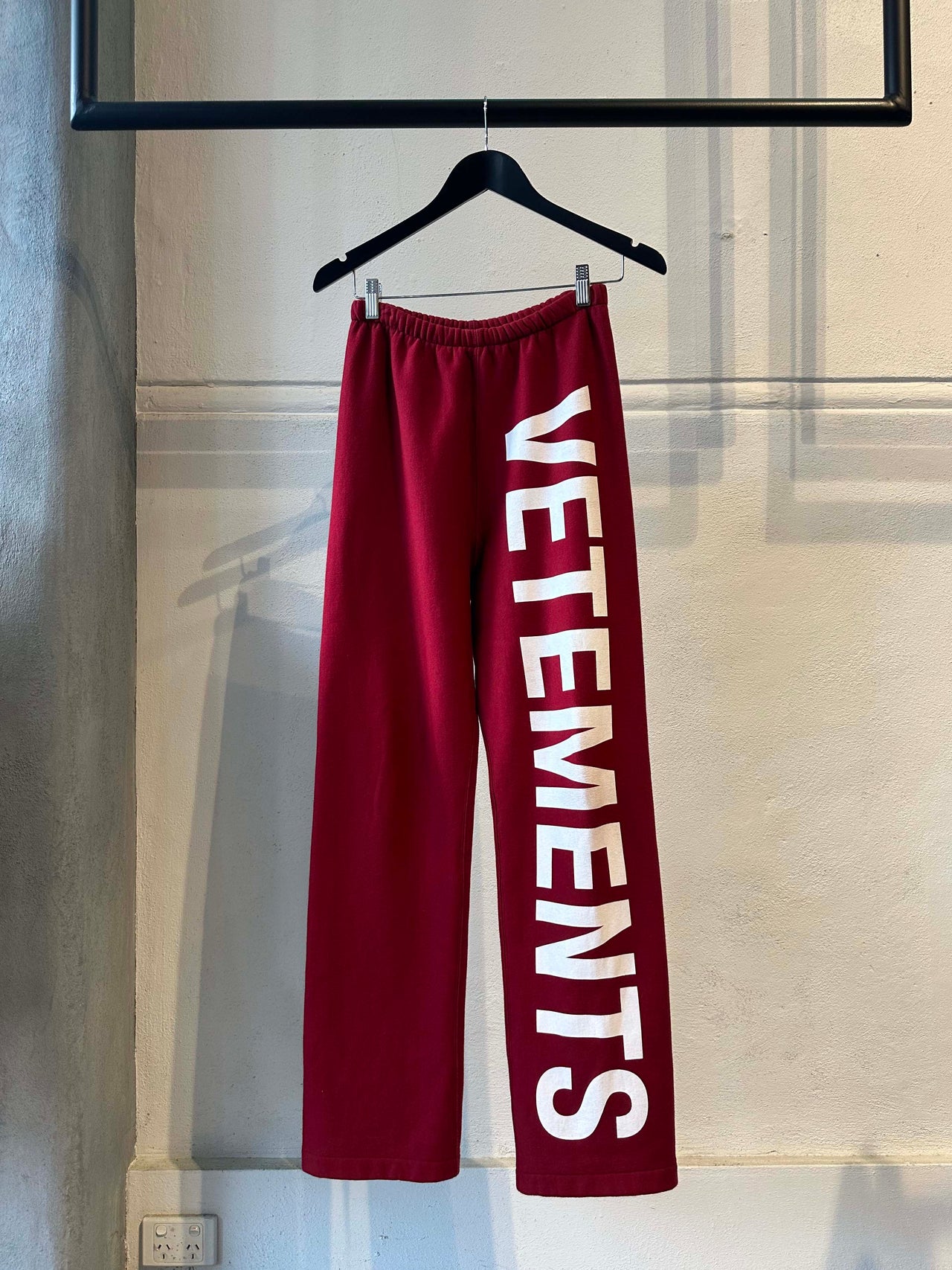 Vetements 2019 Logo Sweatpants