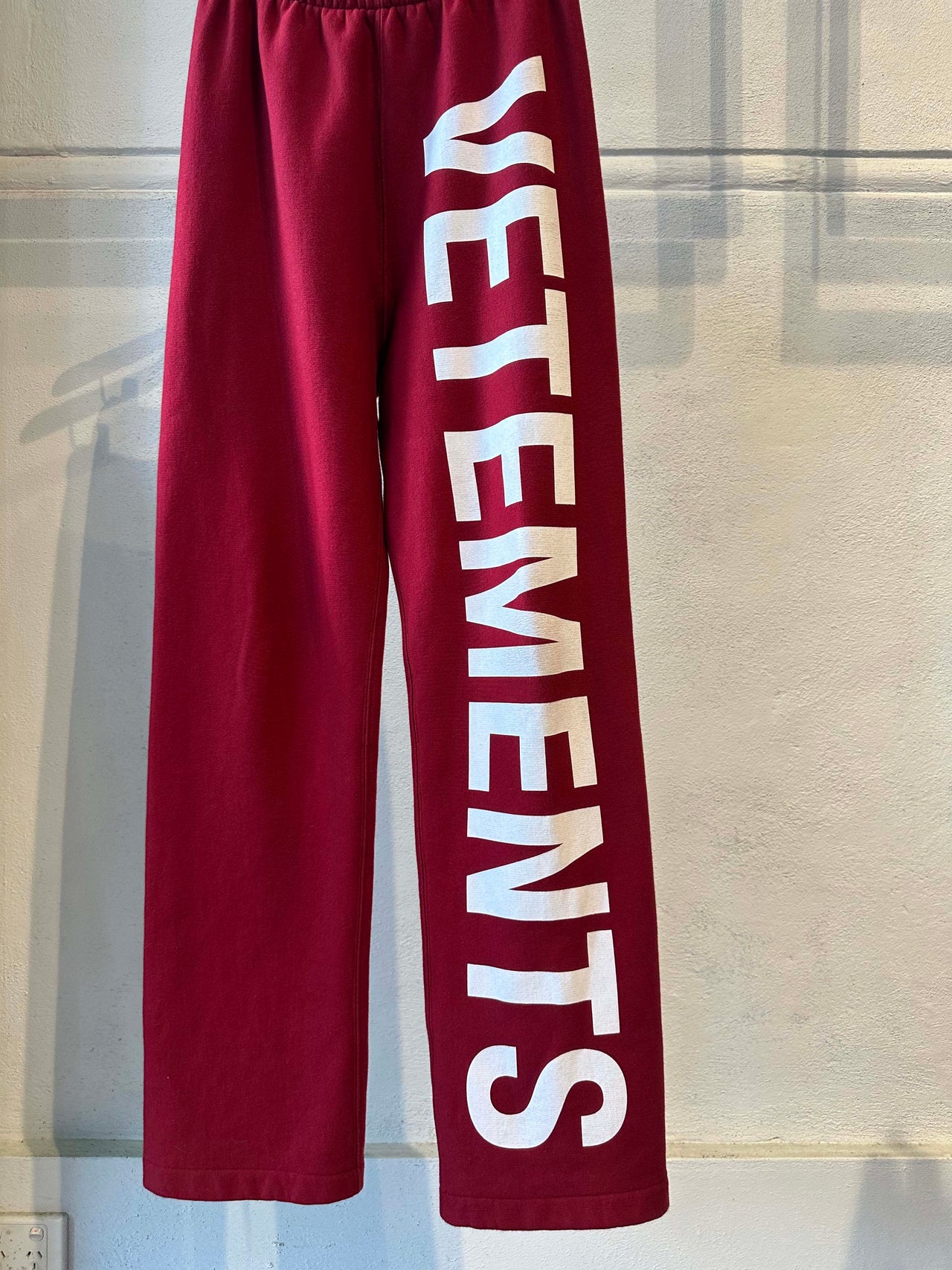 Vetements 2019 Logo Sweatpants