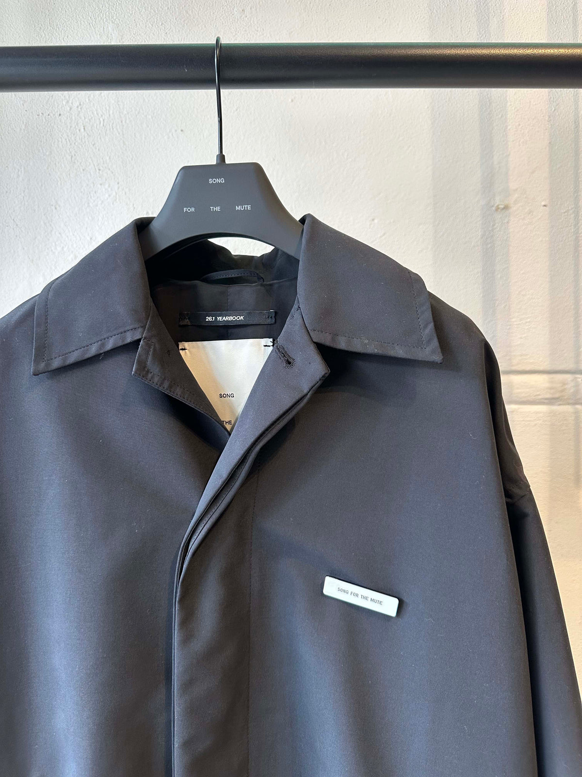 Song For The Mute 26.1 Yearbook Poly Coach Coat
