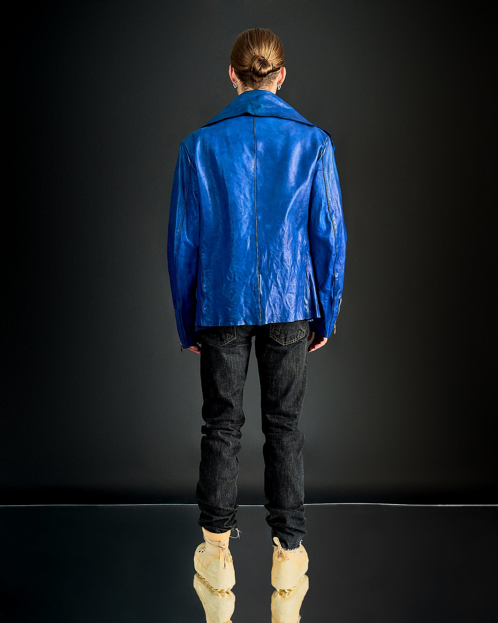Incarnation | Horse Leather Buckle Jacket - KOT-J
