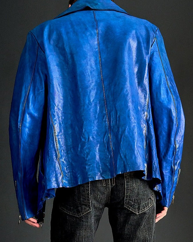 Incarnation | Horse Leather Buckle Jacket - KOT-J