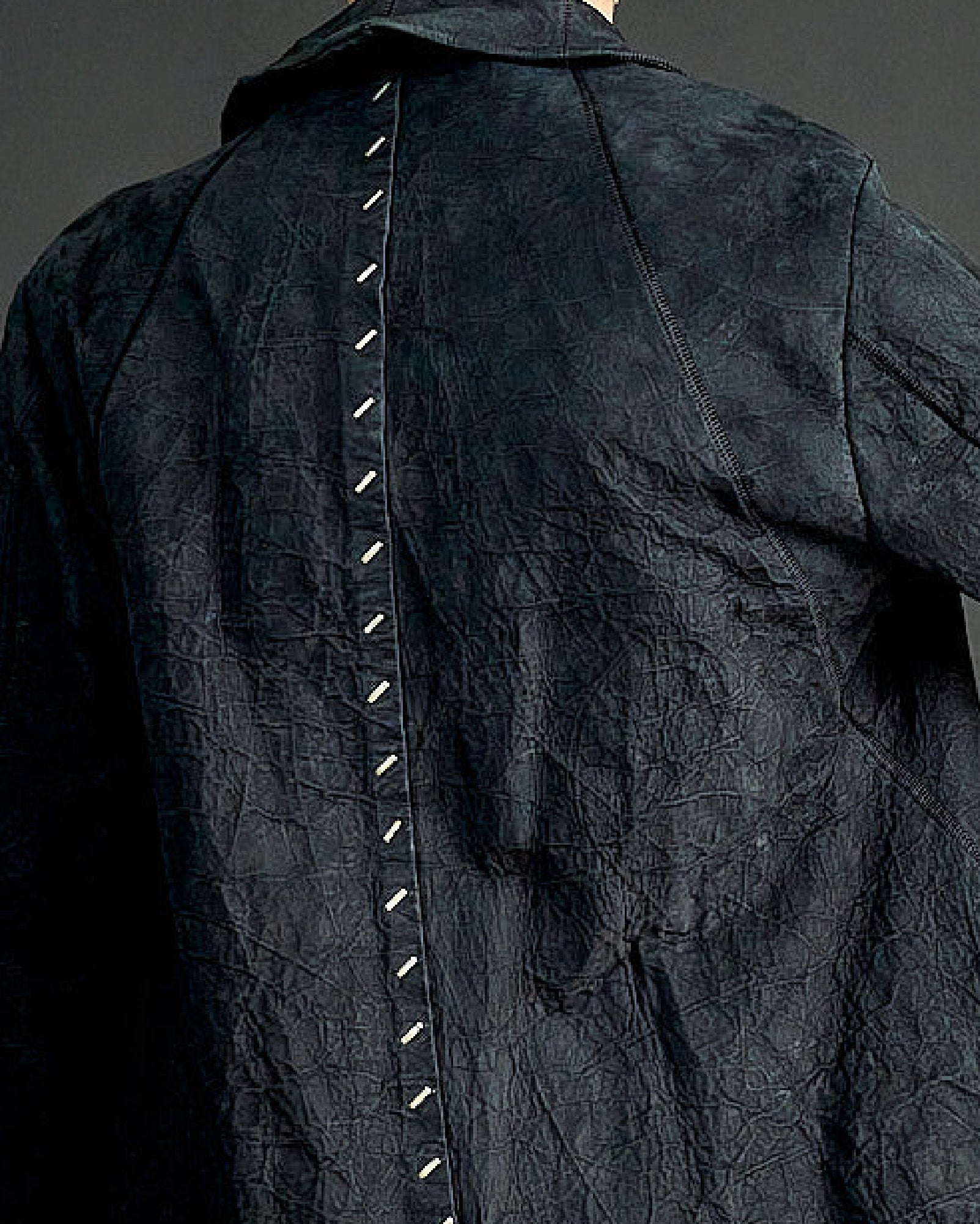 Isaac Sellam | Calfskin Aluminium Staple Jacket - KOT-J