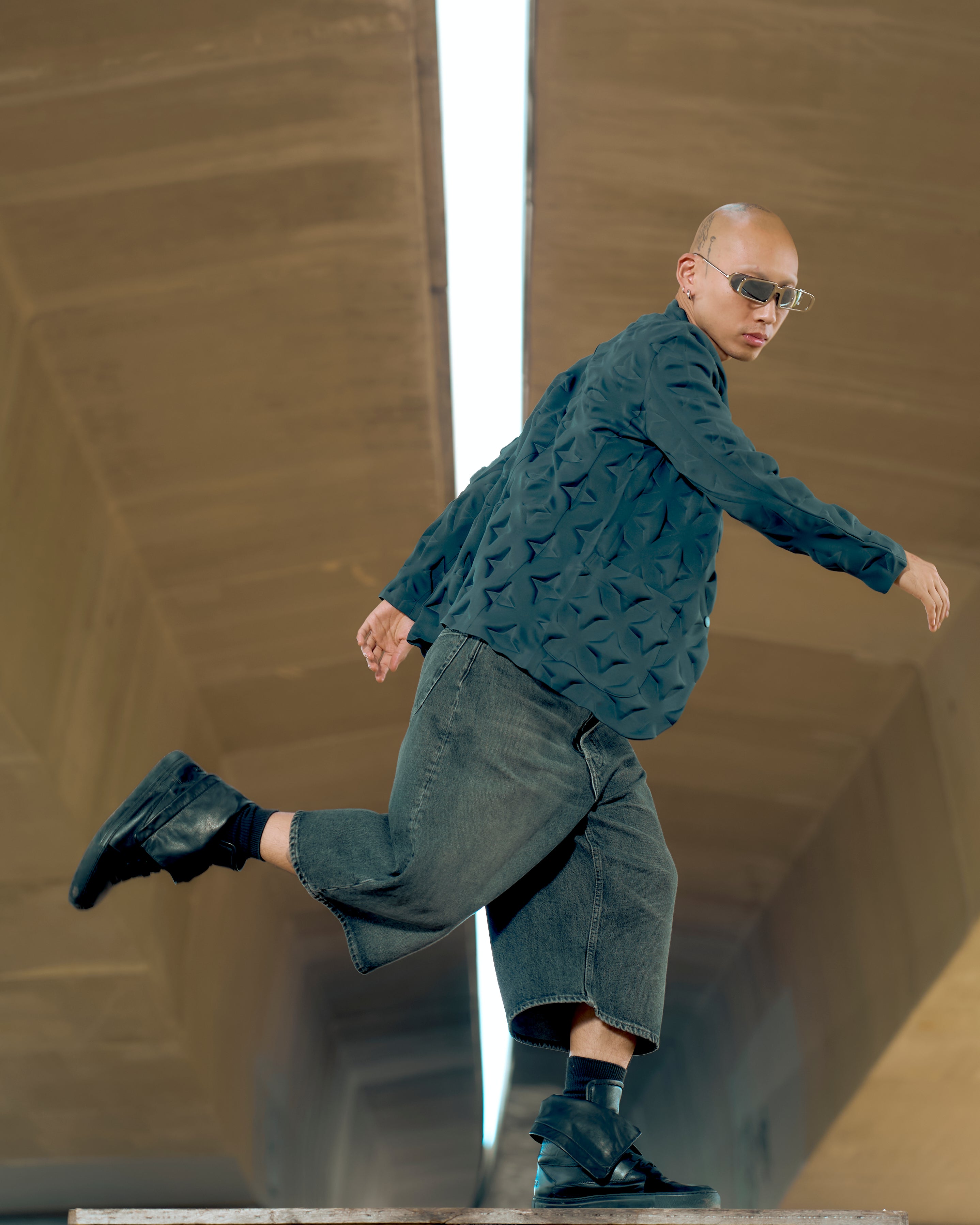 Issey Miyake | AW 2001 by Naoki Takizawa Star-Stamped Jacket - KOT-J