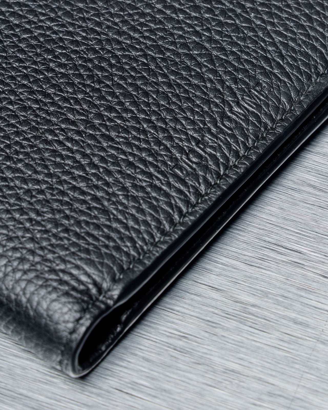 Dior Homme Pebbled Leather Bifold Wallet