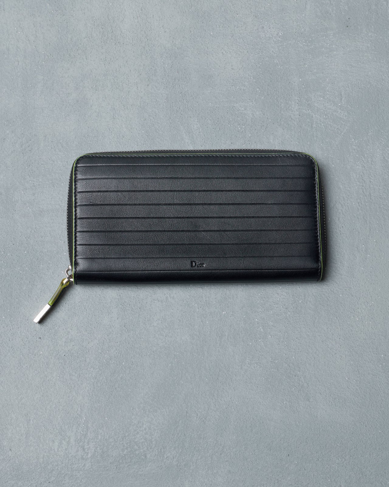 Dior Homme Panelled Zip Around Wallet