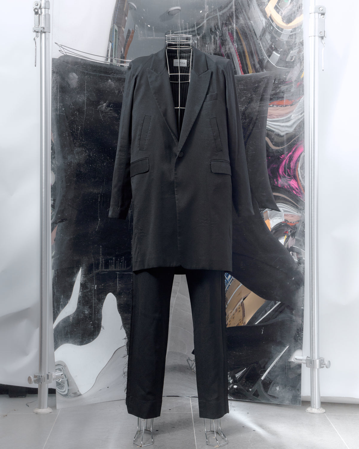 Song For The Mute SS 2016 Artiste Peak lapel topcoat