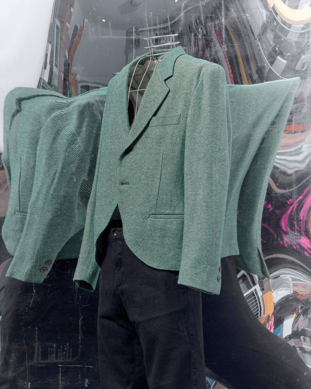 Y's By Yohji Yamamoto AW 2005 Herringbone blazer