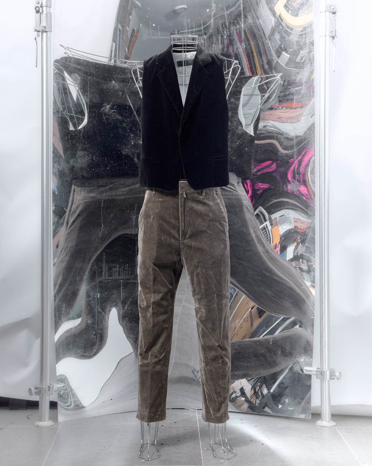 Haider Ackermann FW 2014 Classic Velvet waistcoat