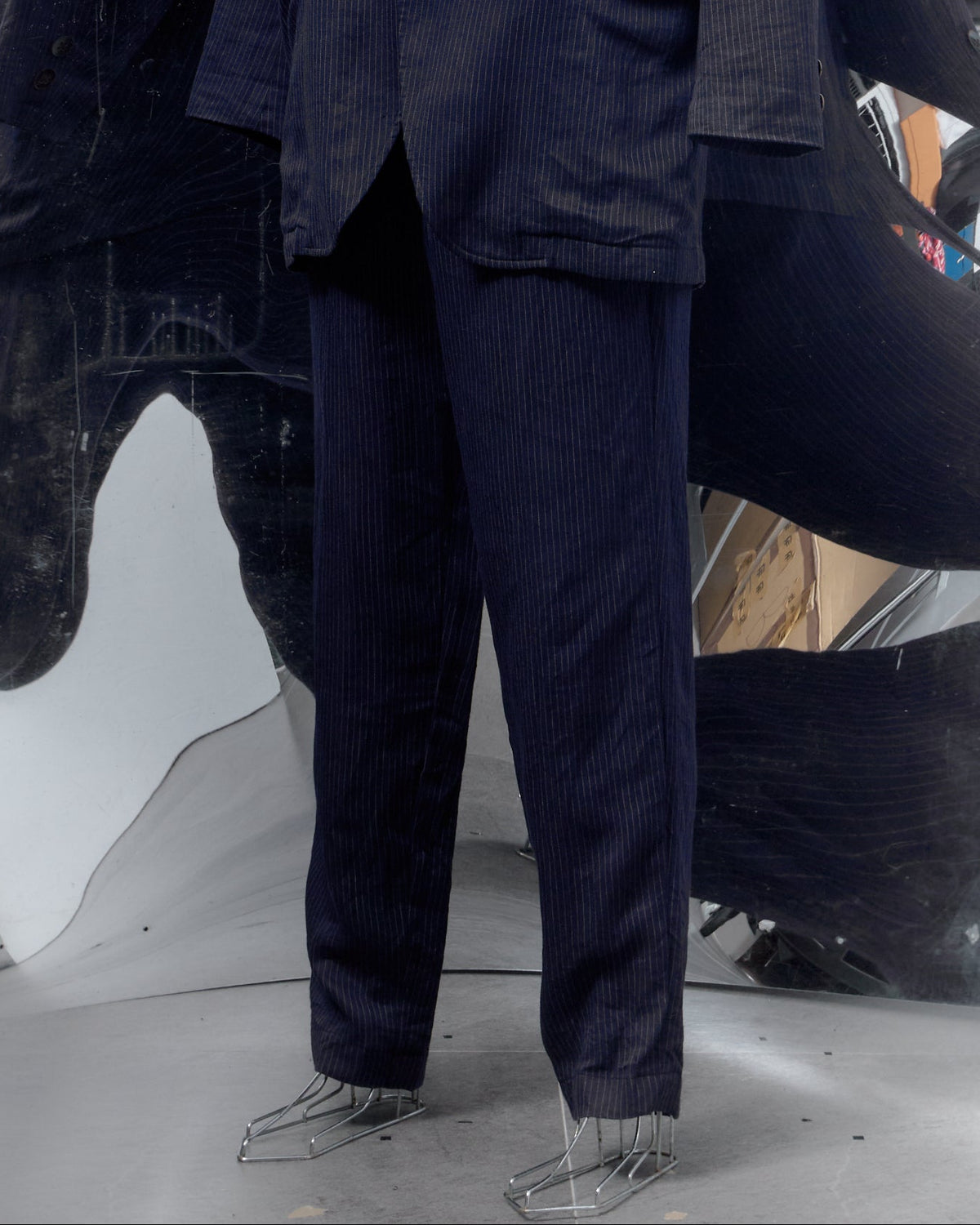 Yohji Yamamoto SS 2005 Pinstriped trouser