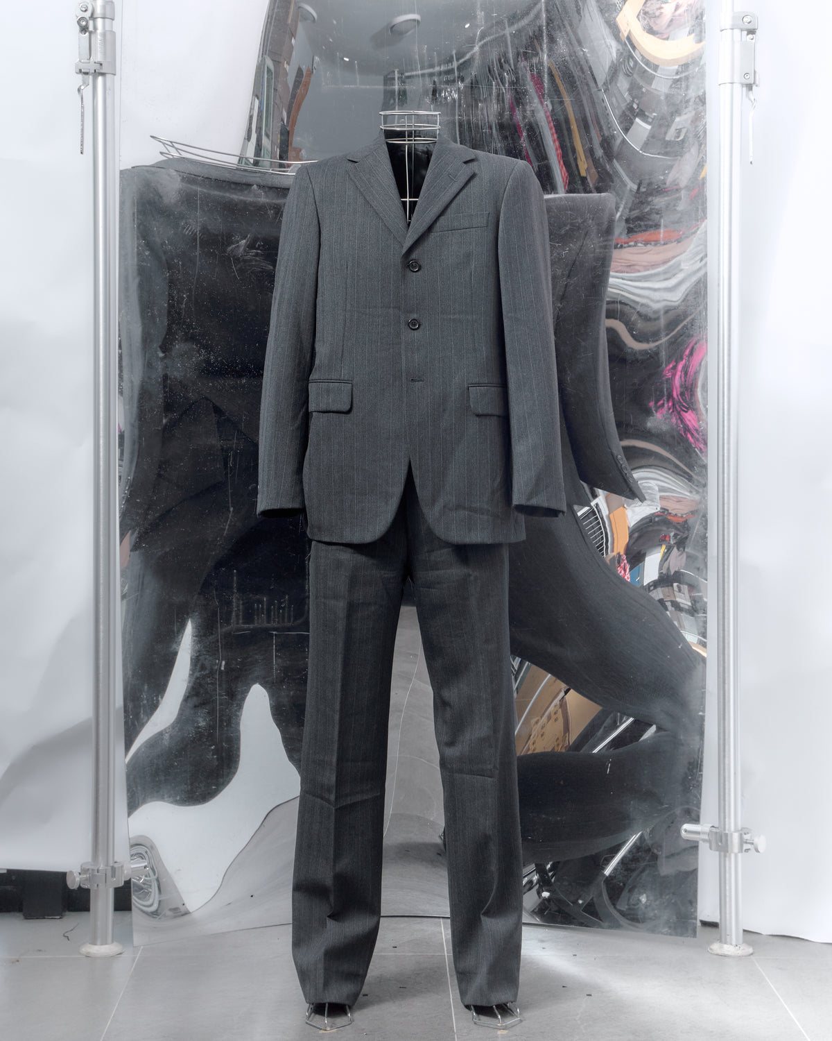 Prada Pinstripe Wool Suit