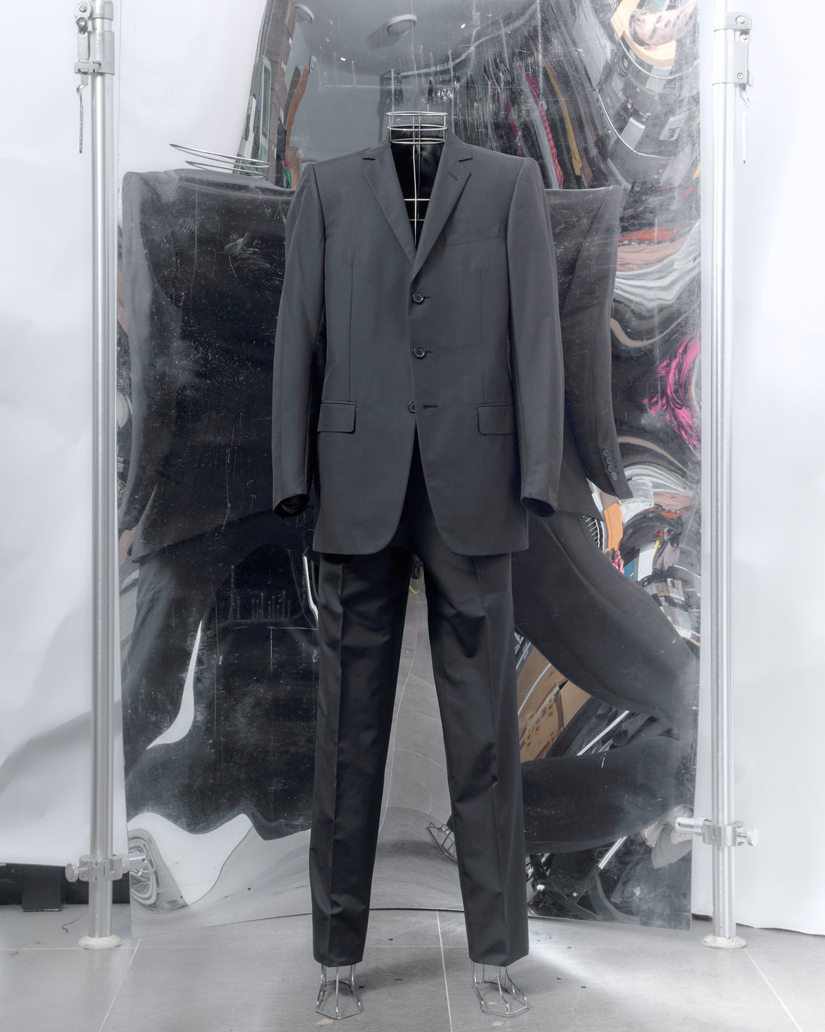 Dior Homme FW 2001 wool silk 2-piece Suit
