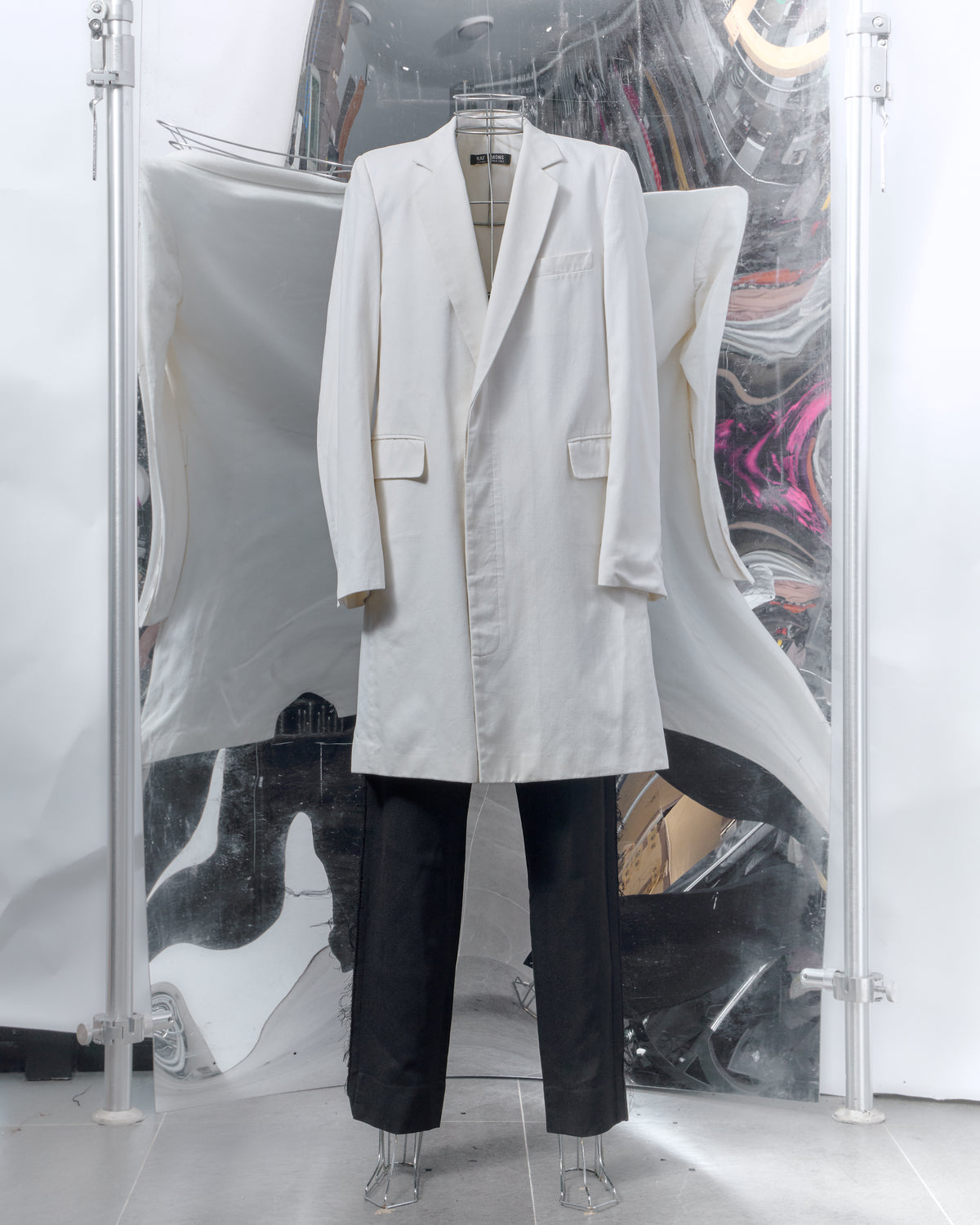 Raf Simons SS 2002 Longline coat