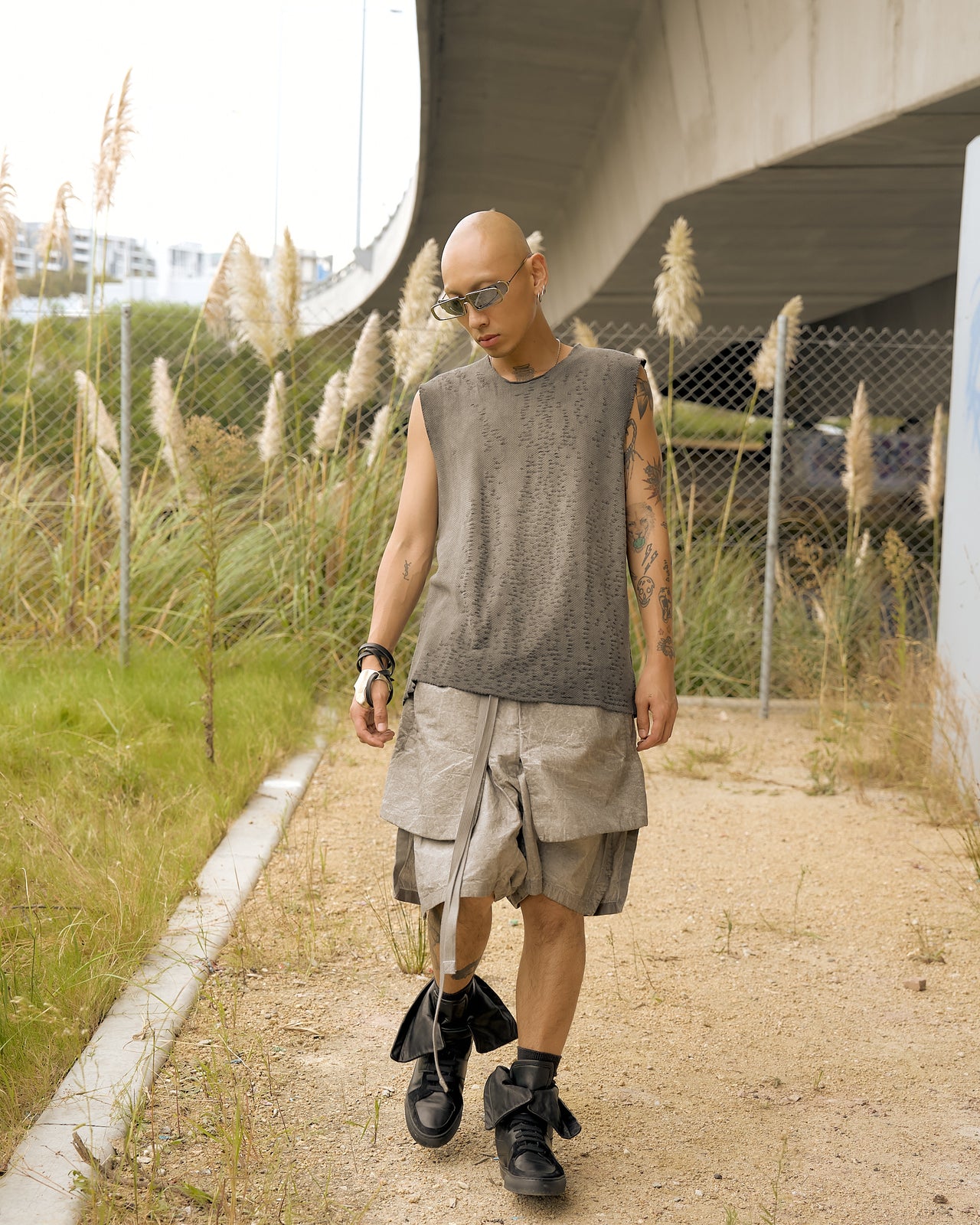 Deepti 015 reversible knit tank