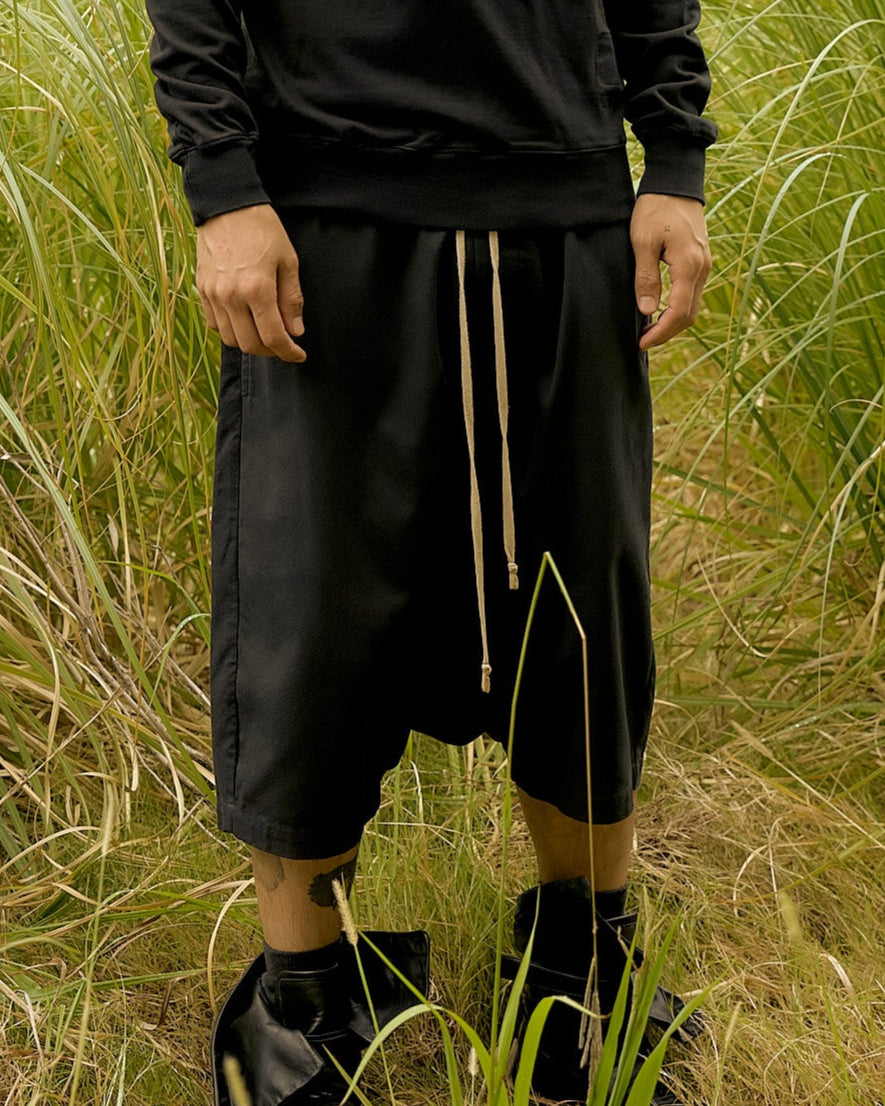 Rick Owens SS 2012 Naska Coated cotton pod short