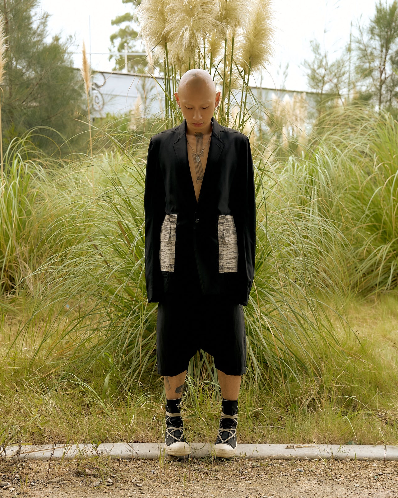 Rick Owens SS 2015 FAUN Tailored pod short