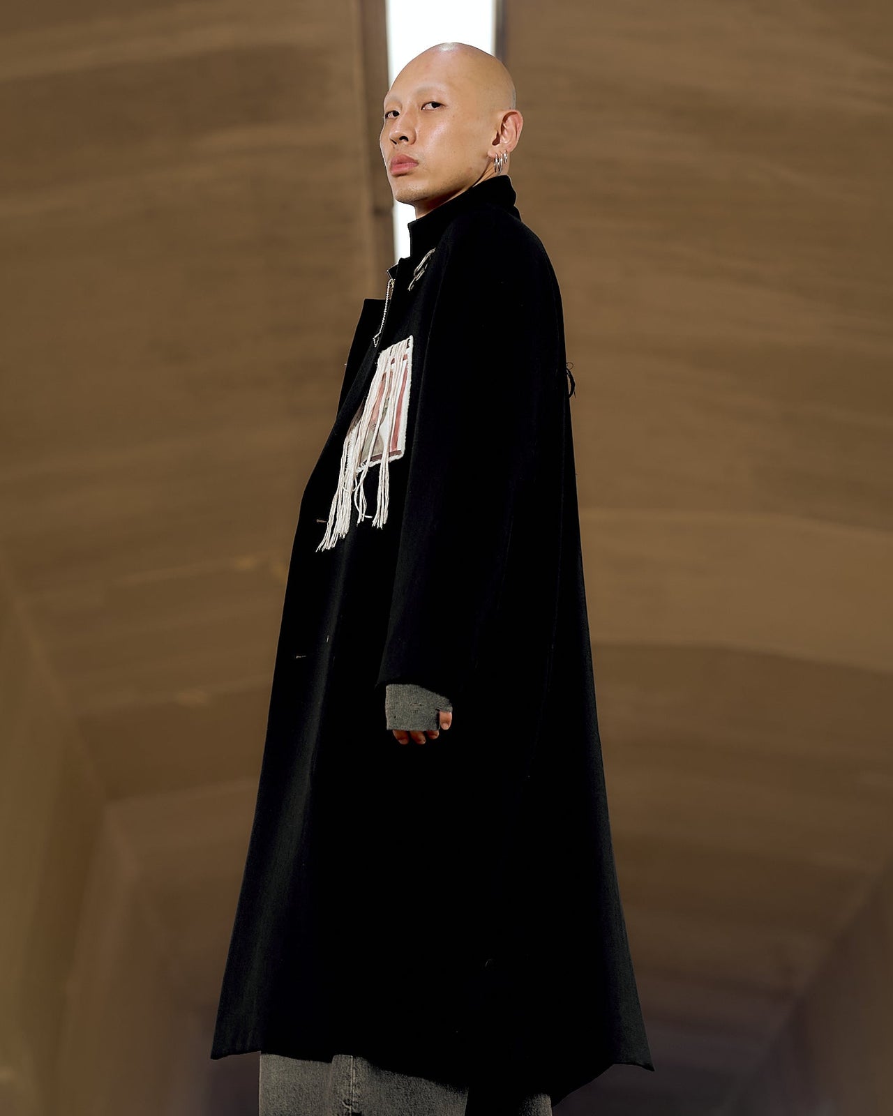 Song For The Mute 21.2 Beast patch coat w/ lapel pin