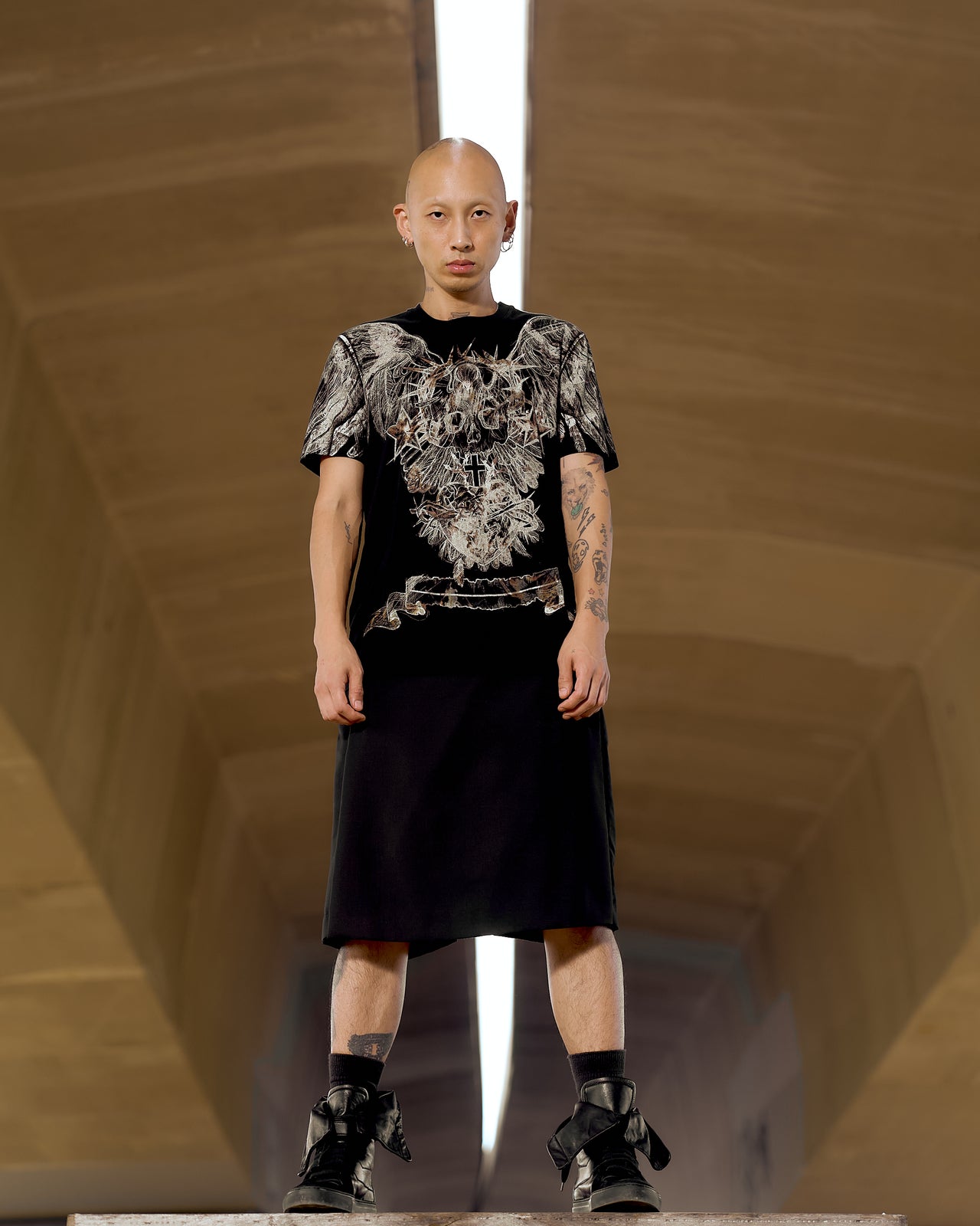 Givenchy Overlaid illustration t-shirt