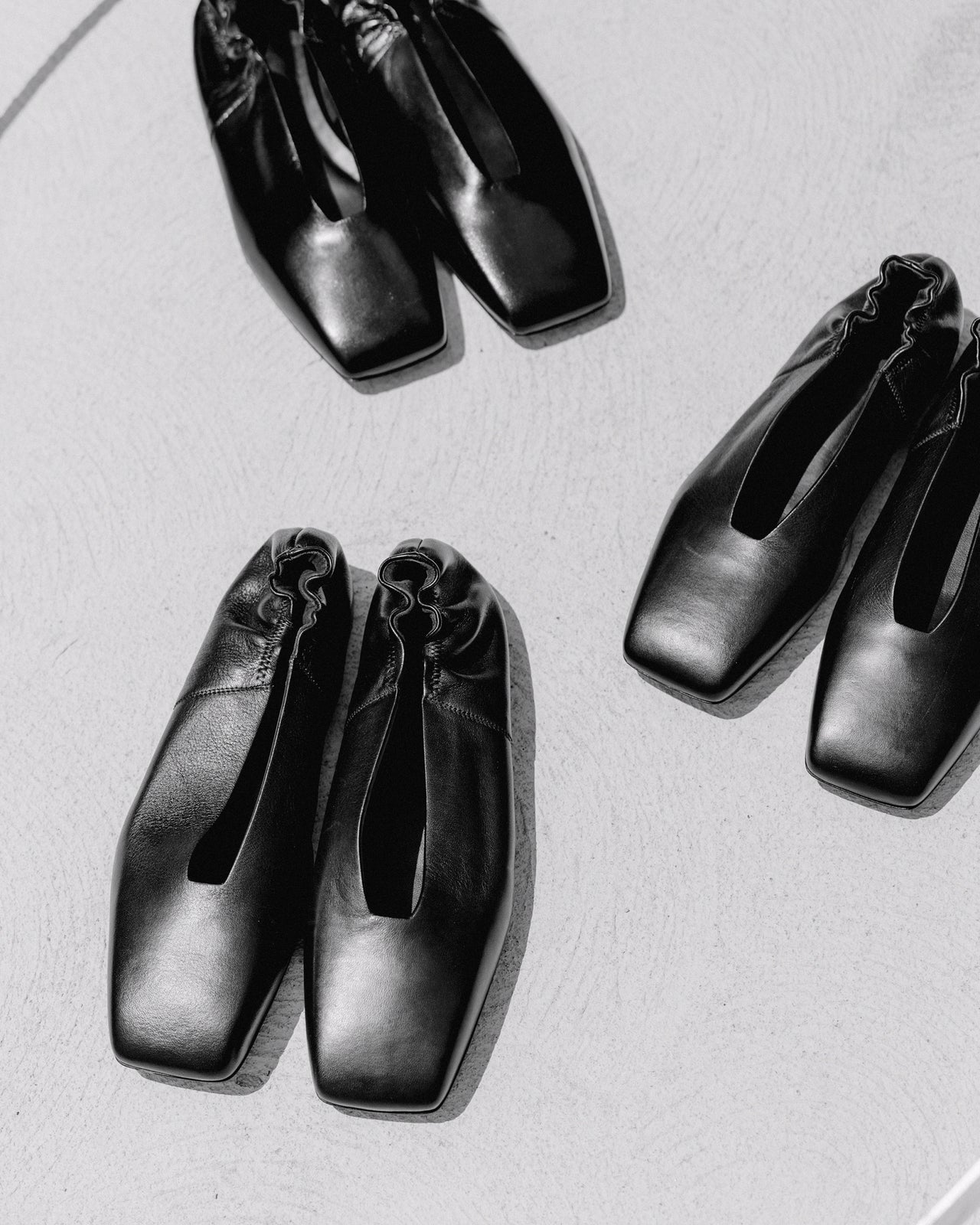 Rick Owens SS 2017 Geoballerina flat